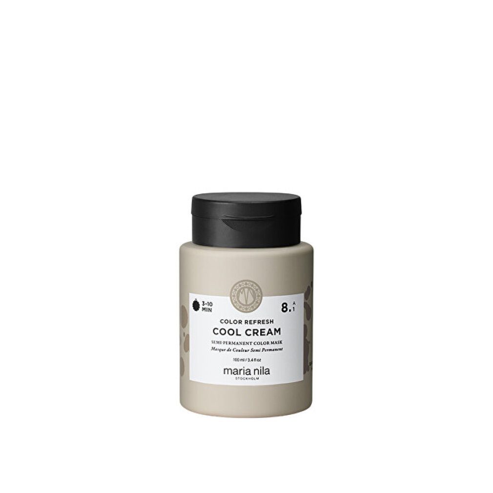 Maria Nila Haarpflege-Set, Colour Refresh, Haarfärbende Crememaske, Farbe, 8.1 Kühle Creme