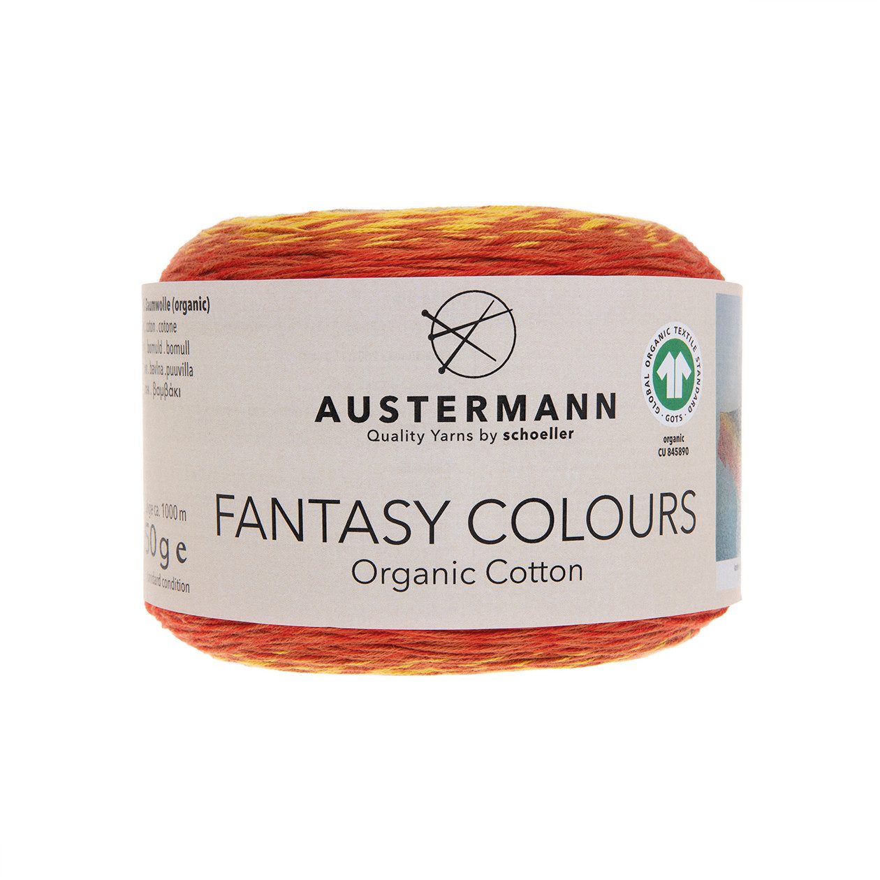 Austermann Garn Fantasy Colours GOTS Effektgarn