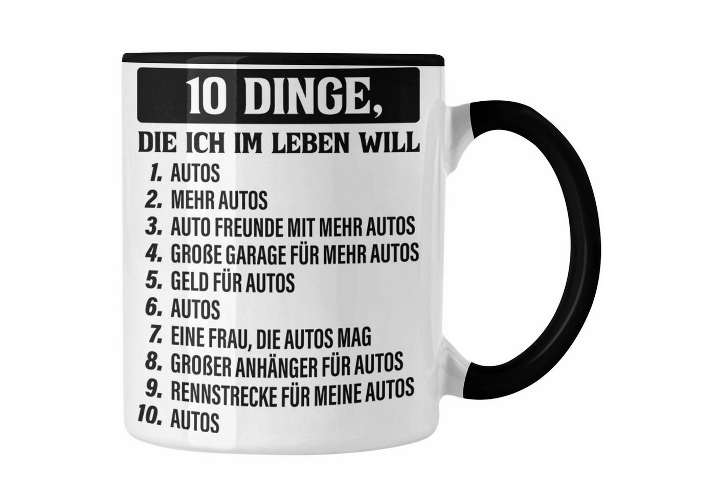 Trendation Tasse Trendation - Tuner Auto Tasse Geschenke Autotuner Geschenkidee Autolie