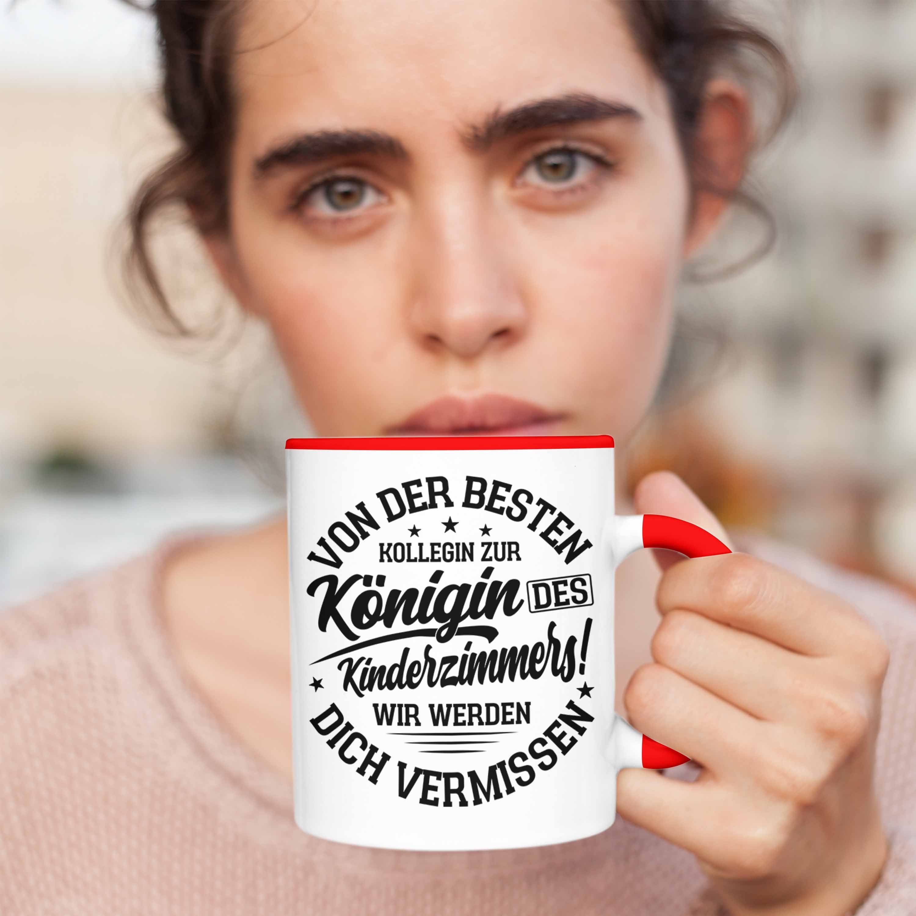 Rot Geschenk Kollegi Tasse Kaffeetasse Mutterschutz Trendation Abschied Tasse Mutterschutz