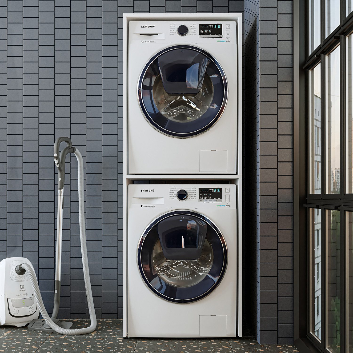 Roomart Waschmaschinenumbauschrank (Waschmaschinenschrank für Trockner und günstig online kaufen