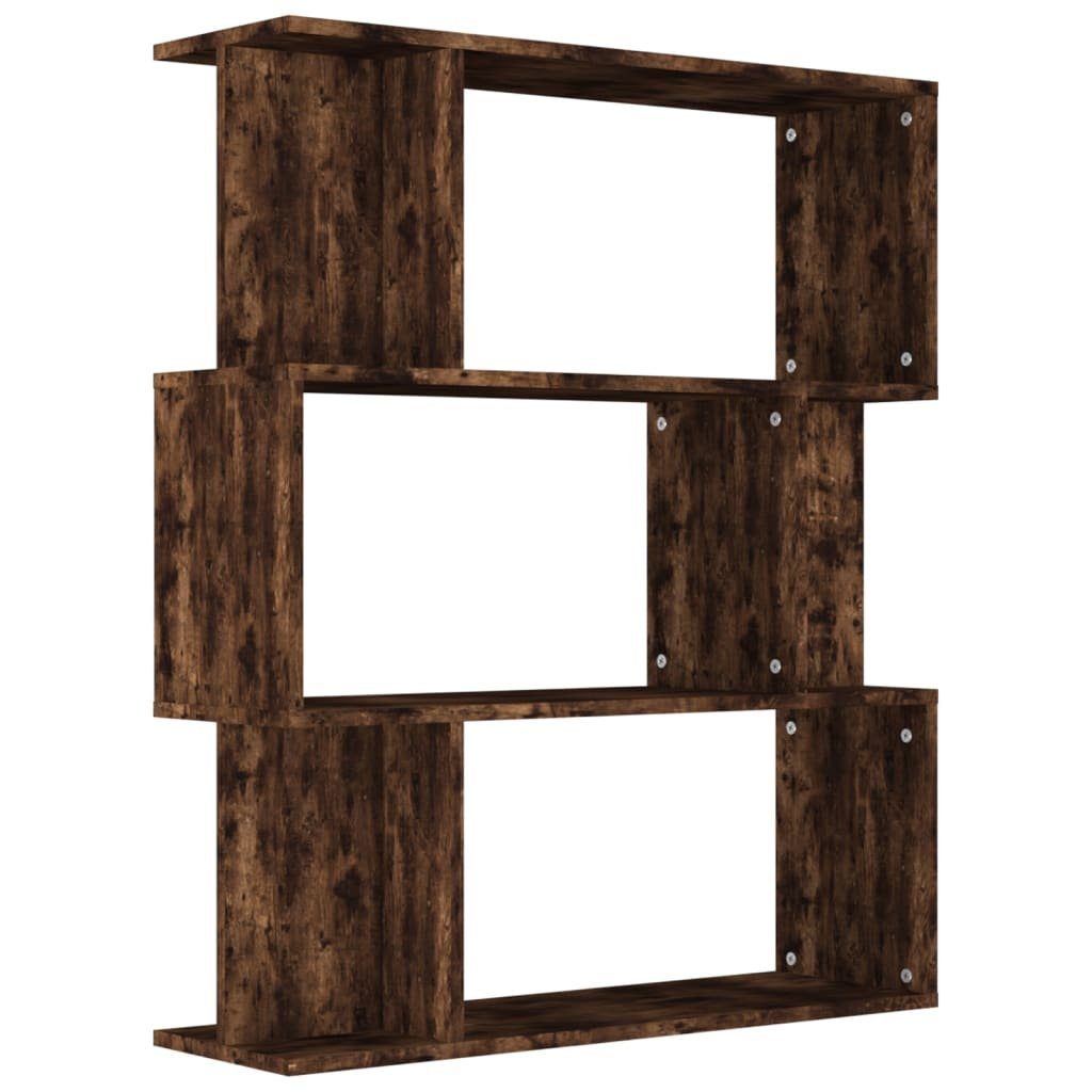 vidaXL Bücherregal Bücherregal/Raumteiler Räuchereiche 80x24x96 cm günstig online kaufen
