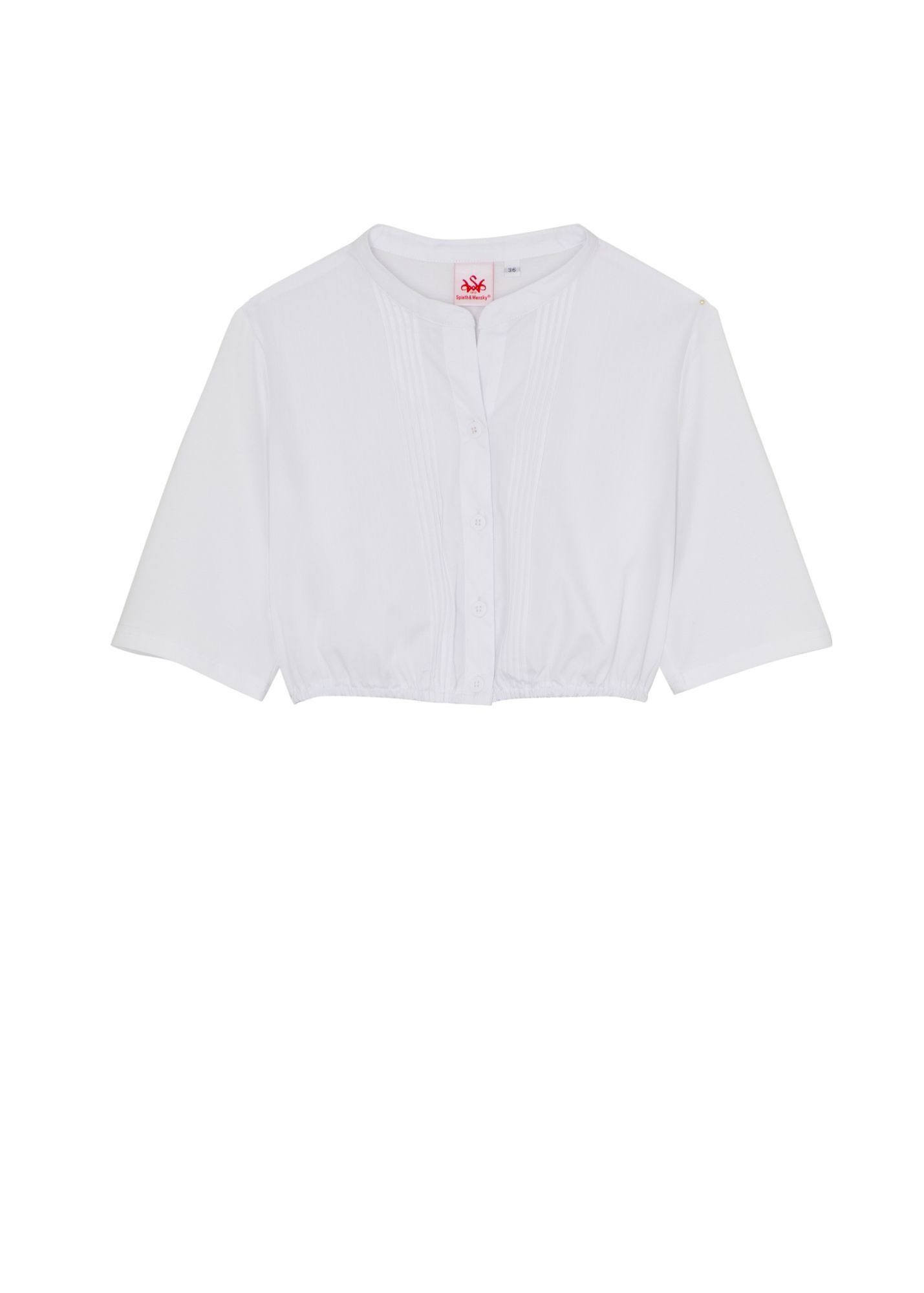 Spieth & Wensky Dirndlbluse Bibing (1-tlg) mit halblangen Ärmeln günstig online kaufen