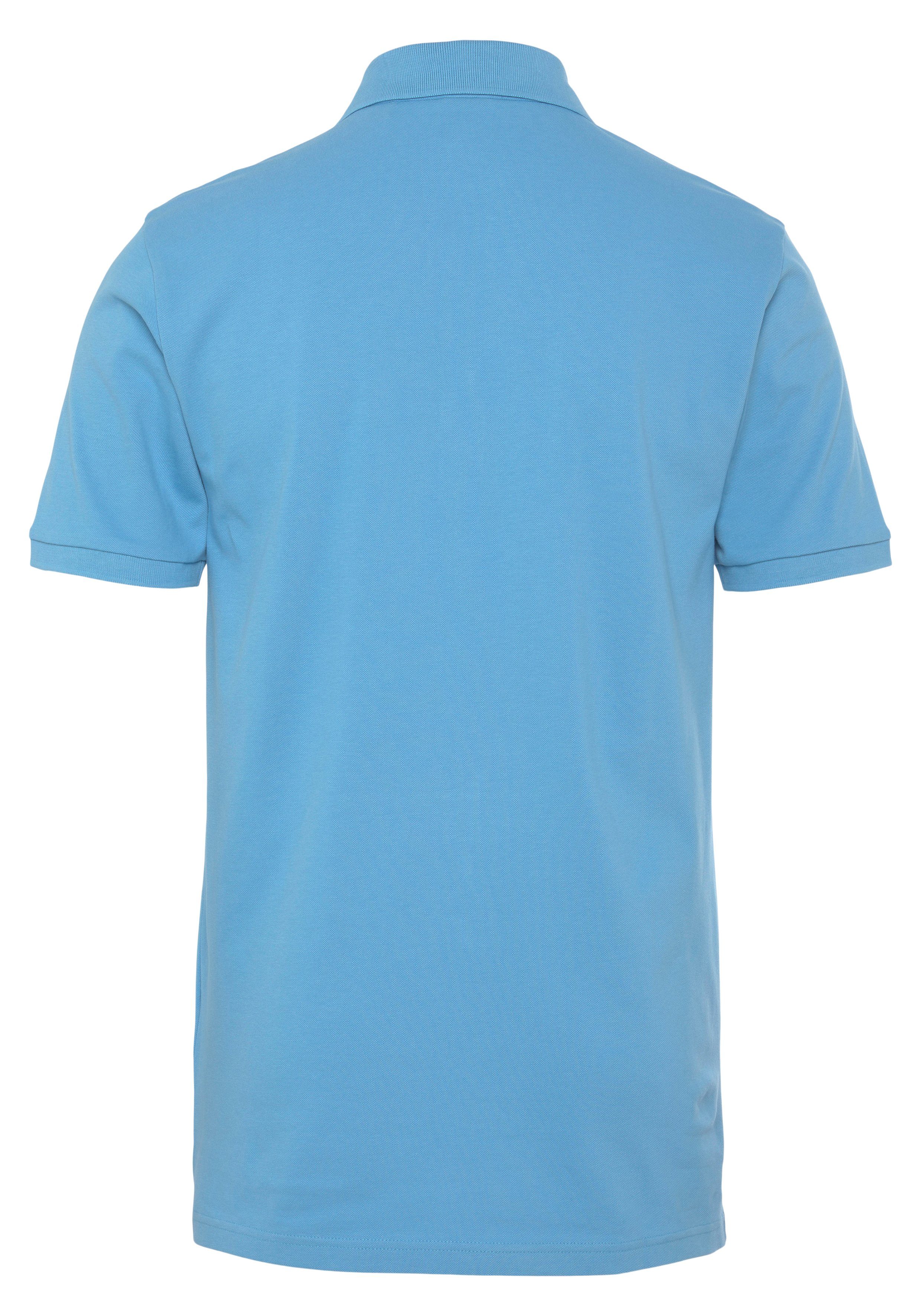 ORANGE Logo-Patch dezentem Blue BOSS BOSS Passenger Open Poloshirt von mit