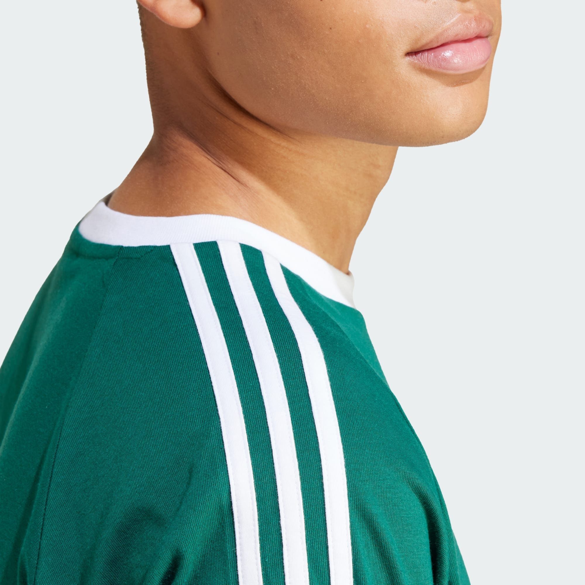 adidas Originals T-Shirt ADICOLOR CLASSICS T-SHIRT 3-STREIFEN Green Collegiate