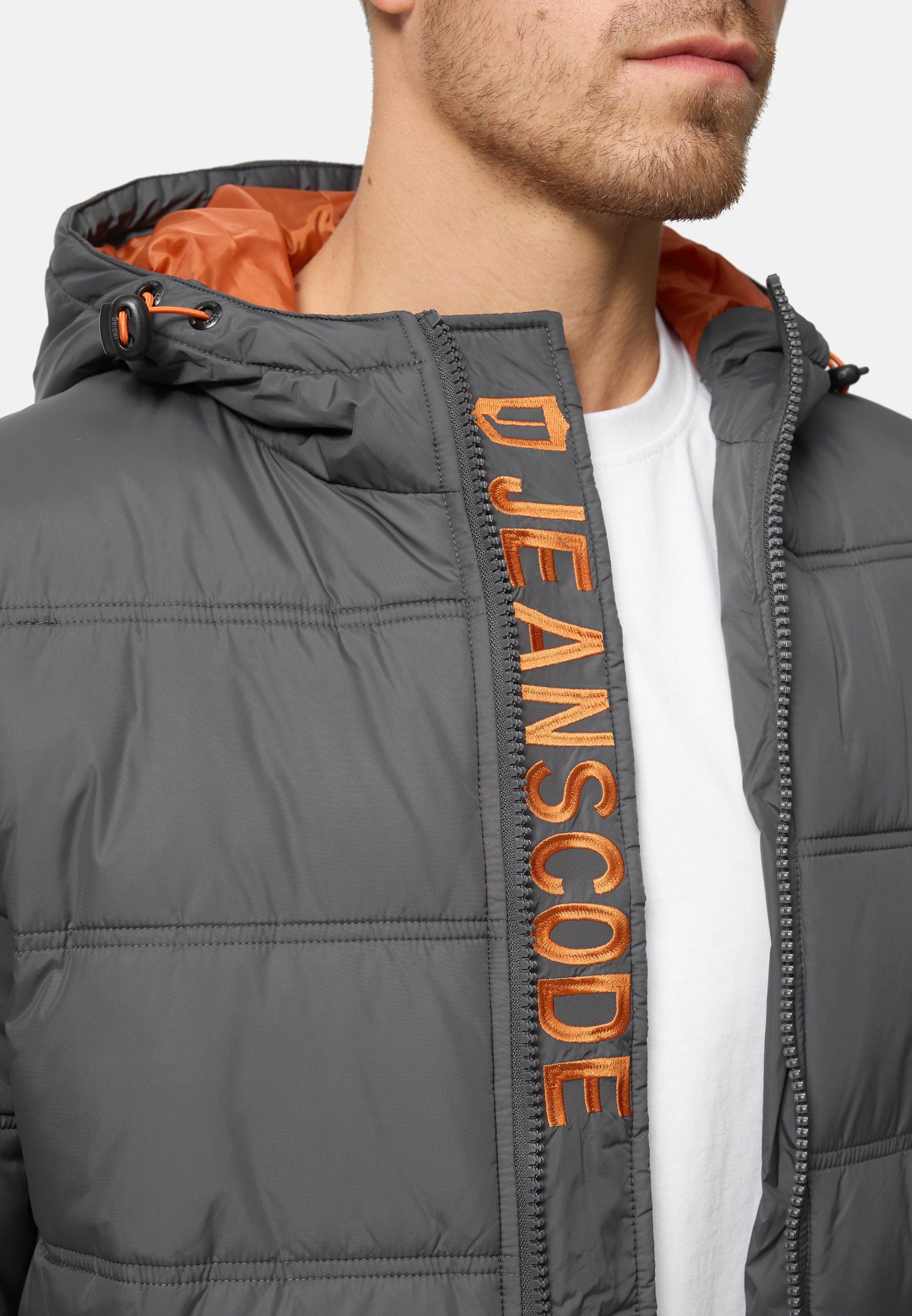 Indicode Steppjacke Herren Adrian ZA Herrenjacke Daunen-Optik