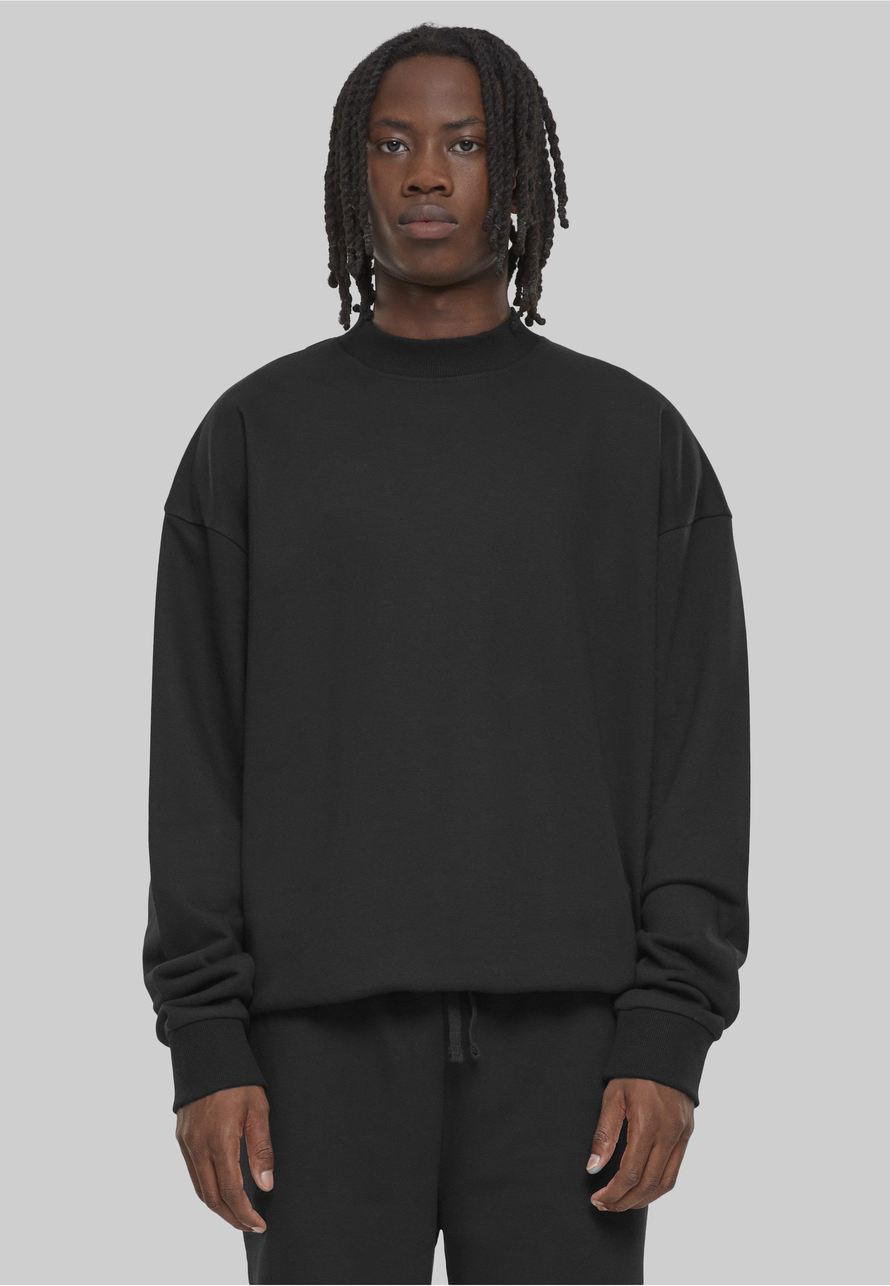 URBAN CLASSICS Rundhalspullover Urban Classics Light Terry Crew (1-tlg)
