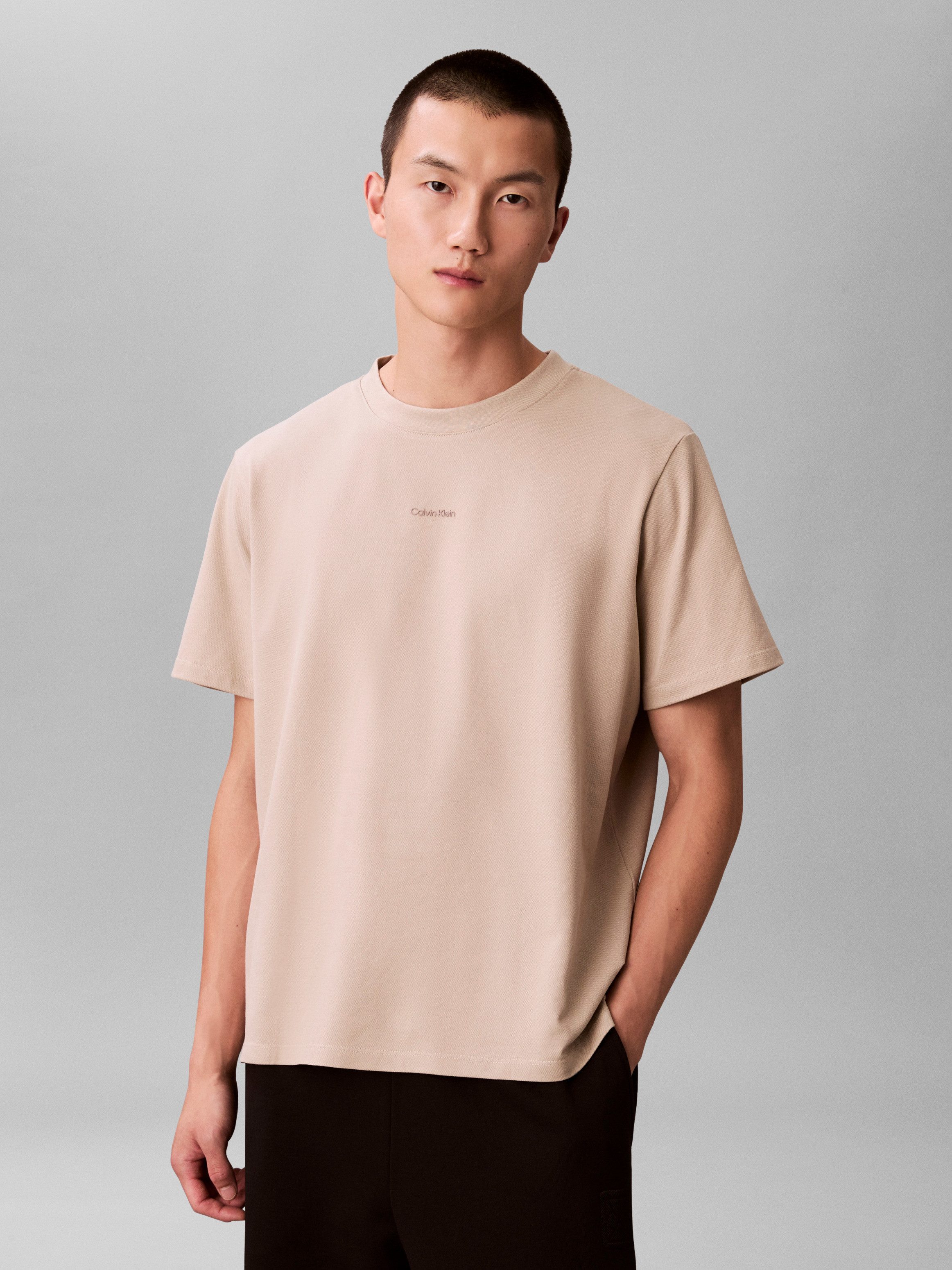 Calvin Klein T-Shirt SS STRETCH PIQUE günstig online kaufen