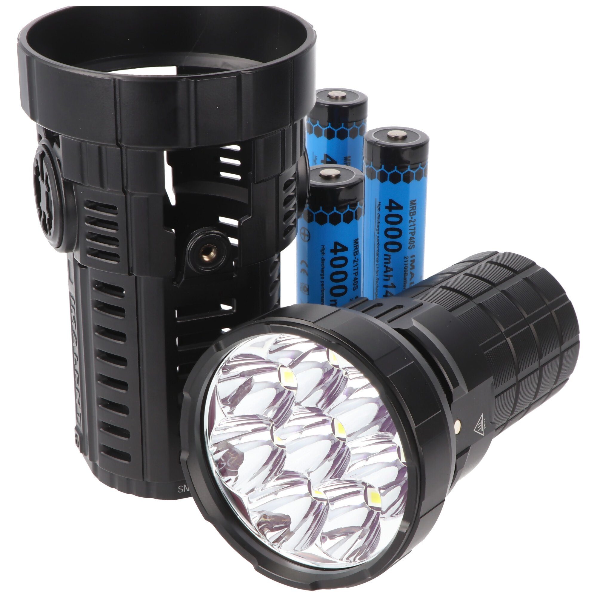 Reichweite LED-Taschenlampe Imalent RS50 Lumen, 20.000 Mete Arbeitsleuchte 1.160 mit Imalent