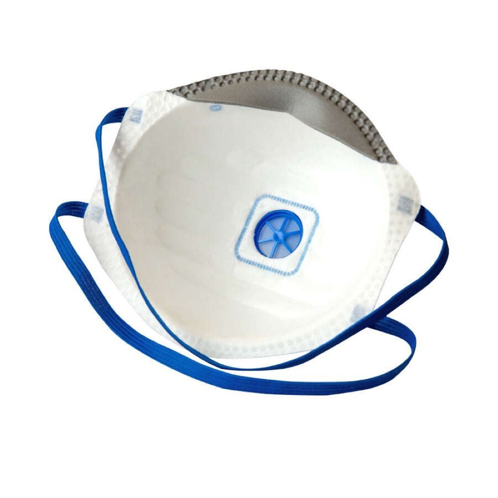 siegmund care Filtrierende Halbmasken FFP2 10x FFP2 Atemschutzmaske mit Ventil, 10-St., MHD: 31.12.2029, Filterleistung 99,0 %