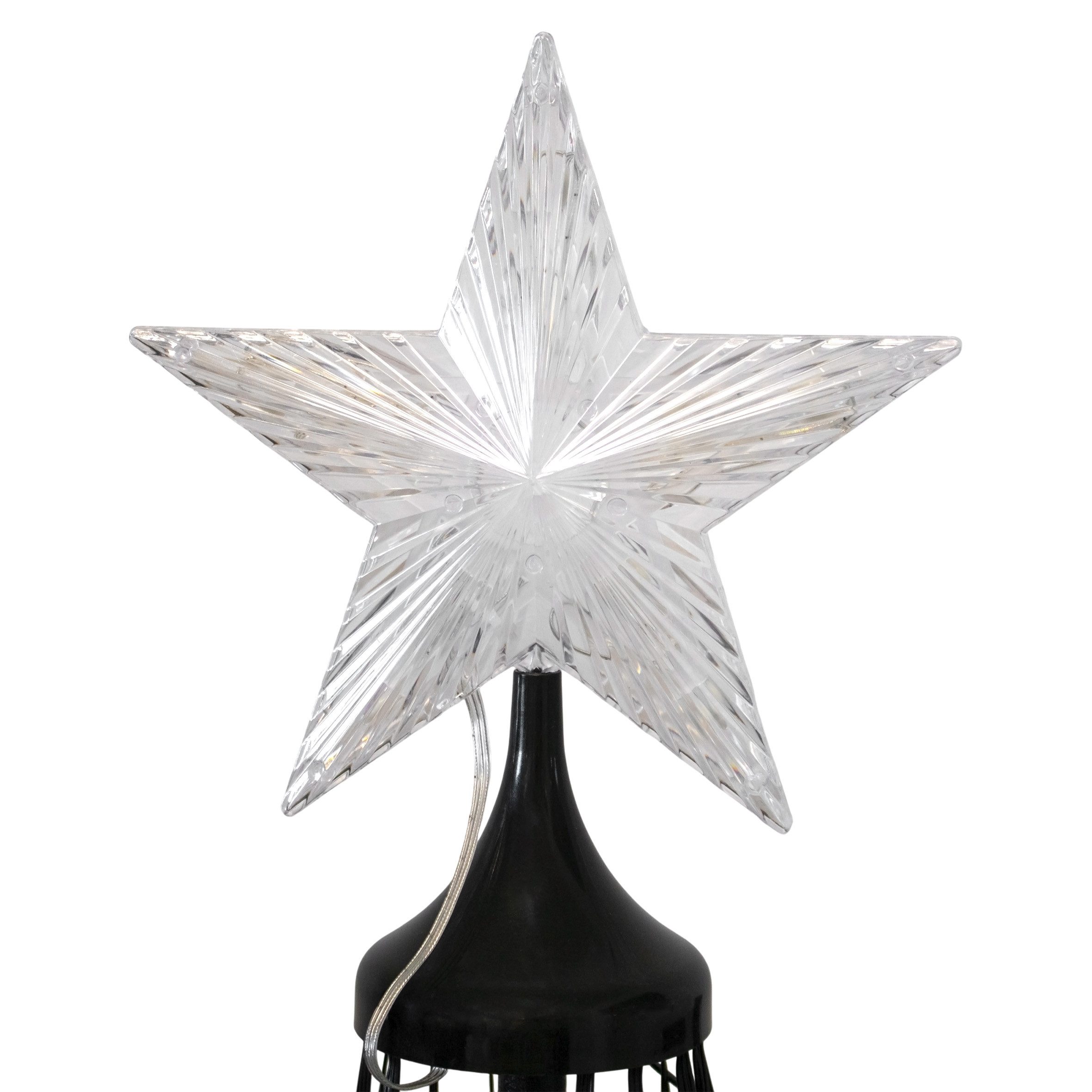 Spetebo LED-Dekofigur Lichterbaum mit Stern Spitze für Außen (Anzahl, 1 St., Stück), mit Fernbedienung und Timer – Bild 5 von 5