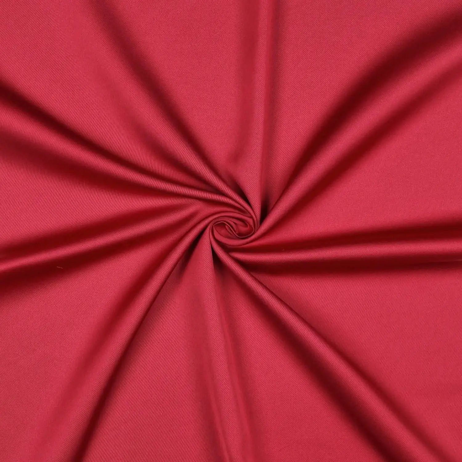 Stofferia Stoff Royal Micro Satin Uni Himbeerrot, Meterware