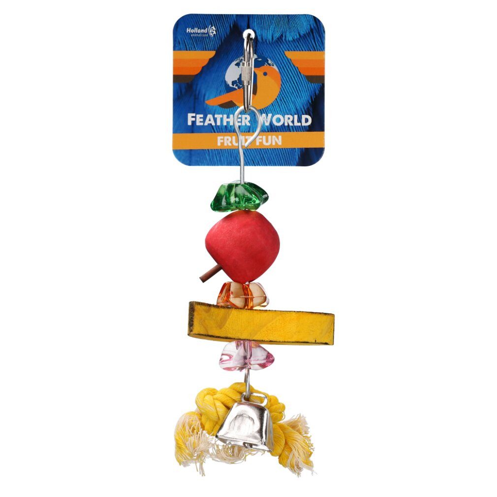 Thumbnail - Holland Animal Care Tier-Intelligenzspielzeug Feather World Fruit fun