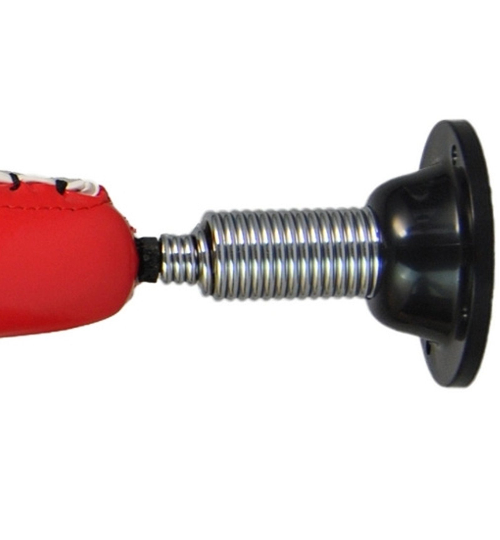 Sport Kampfsportausrüstung BAY-Sports Doppelendball Wandschlagpolster mit Feder Schlagkissen Wandmontage Wandbefestigung Schlagm