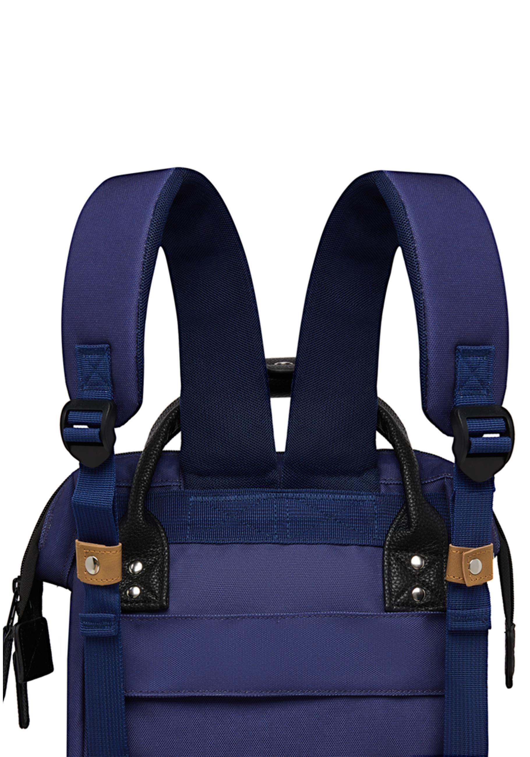 CABAIA Tagesrucksack Small (3-tlg), Cityrucksack mit austauschbaren Vordertaschen