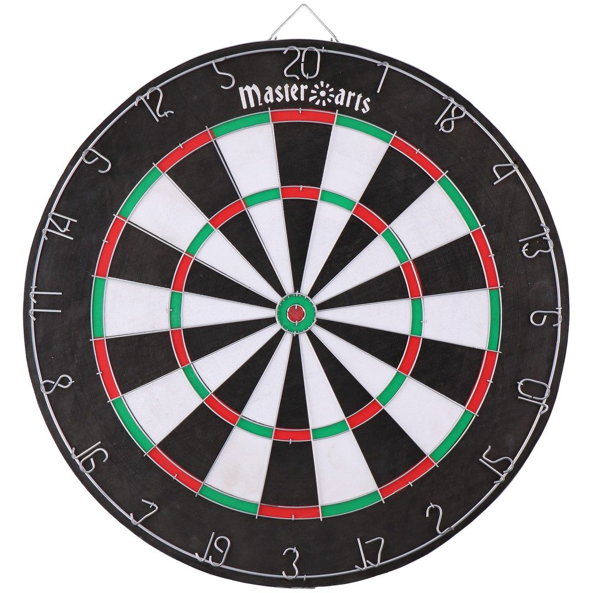 Masterdarts Dartautomat MasterArts Dartscheibe – Dartboard 45 cm – mit 6 Dartpfeile