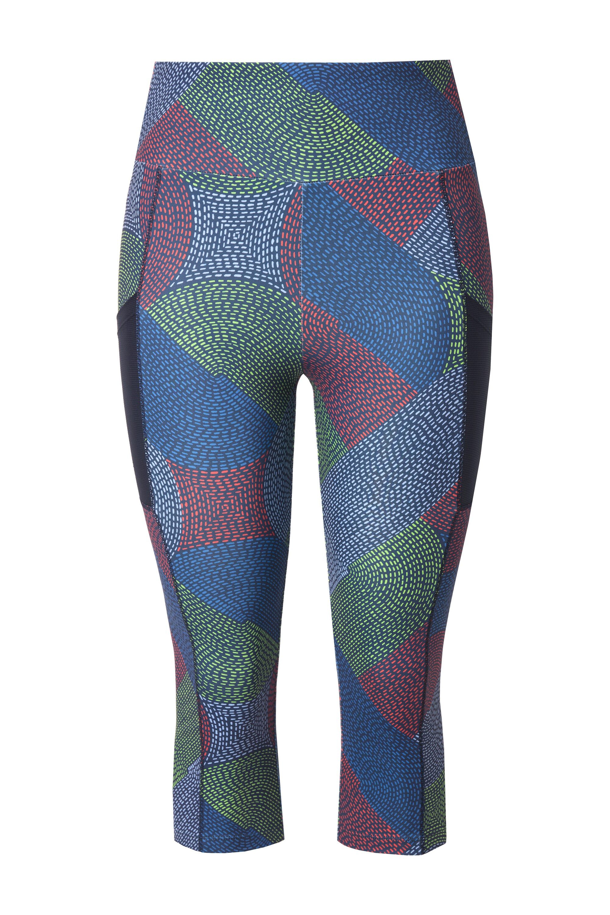 Ulla Popken Leggings 3/4-Funktionsleggings schnelltrocknend recycelt günstig online kaufen