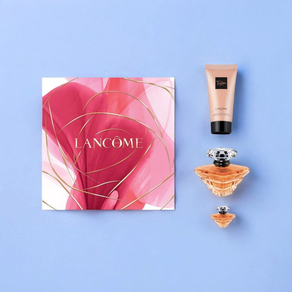 LANCOME Eau de Parfum LANCÔME Trésor EdP 30 ml + EdP 7,5 ml + Bodylotion 50 ml