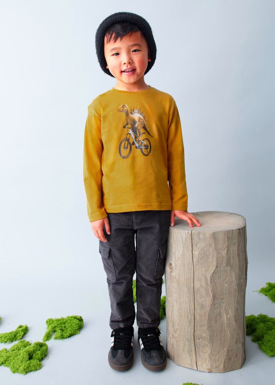 Mayoral Langarmshirt Jungen Langarmshirt mit Dinosaurier-Print