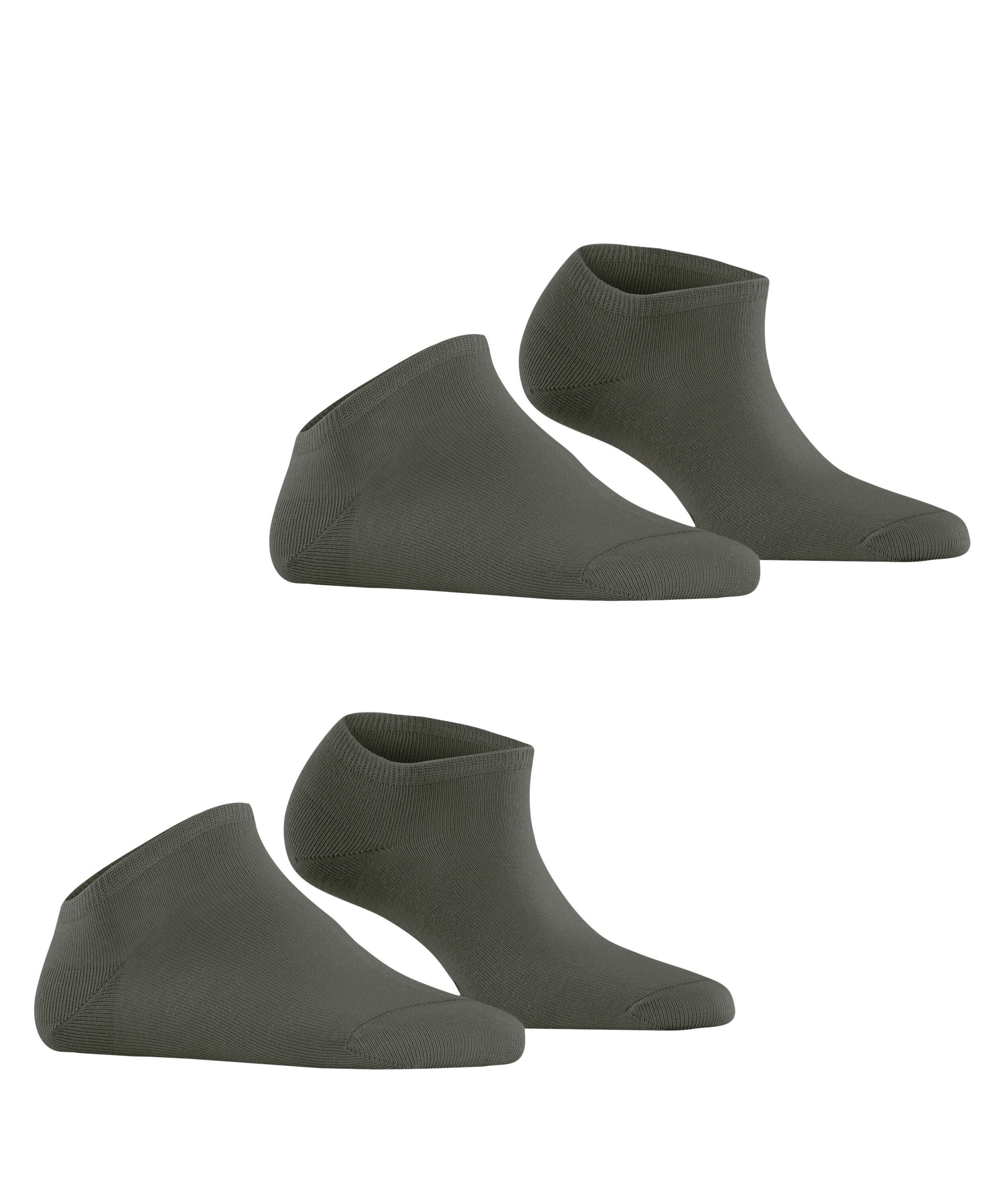 Esprit Sneakersocken Uni 2-Pack Sneakersocken mit hohem Baumwollanteil (2-Paar) mit hohem Baumwollanteil