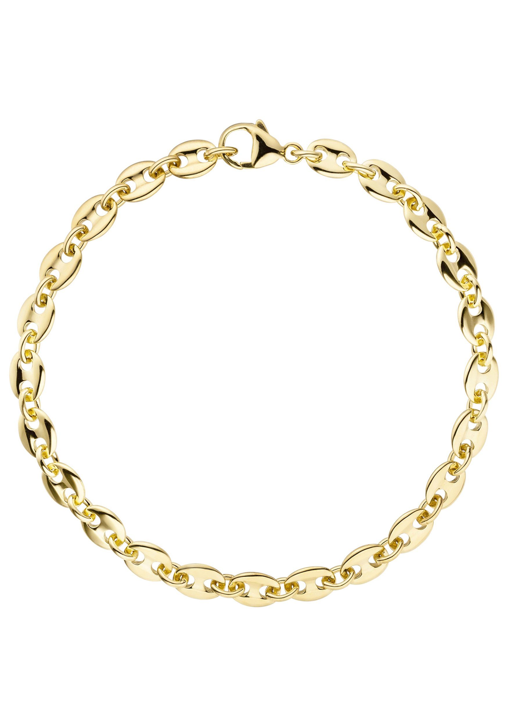 JOBO Goldarmband Kaffeebohne, 585 Gold 21 cm günstig online kaufen