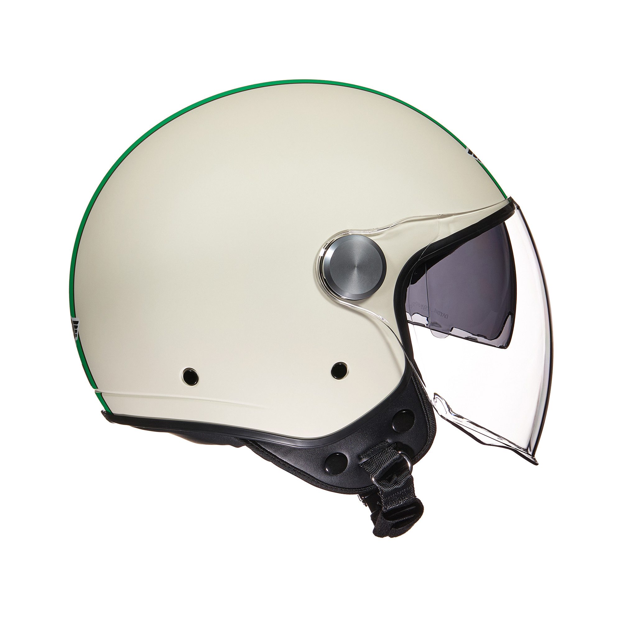 MOTO HELMETS Motorradhelm Integralhelm Motorrad Full Helm AV-63 Italia, Für Motorrad und Roller, Schnellverschluss, Sonnenvisier, nur 1050g