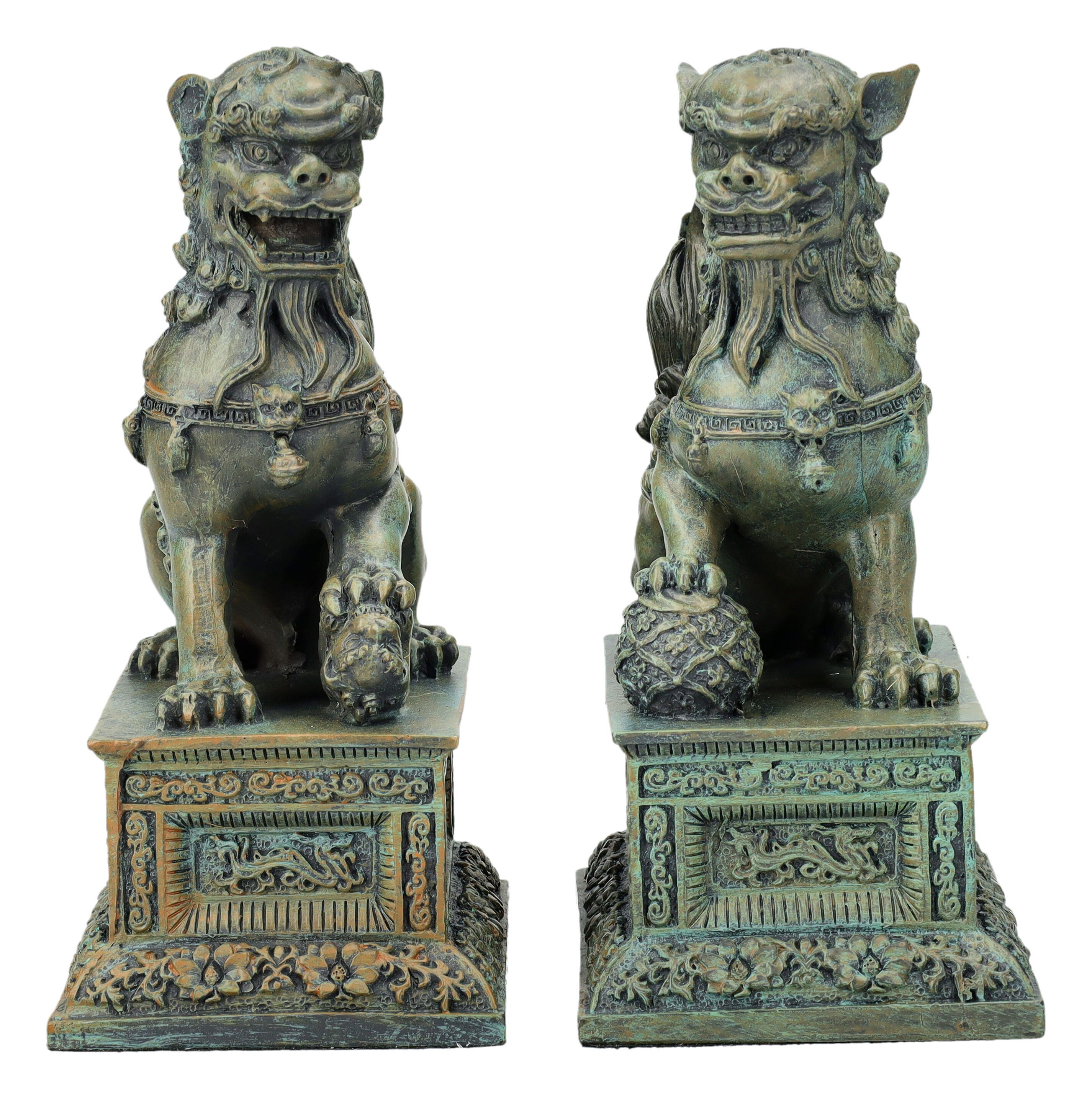 Figuren Shop GmbH Dekofigur Chinesische Löwen günstig online kaufen