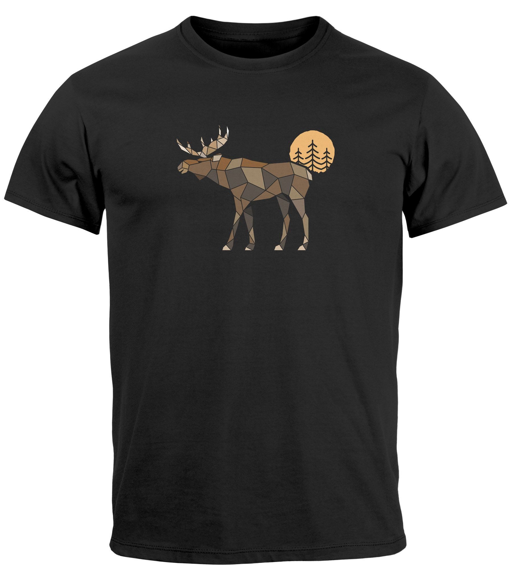 Neverless Print-Shirt Herren T-Shirt Shirt Printshirt günstig online kaufen