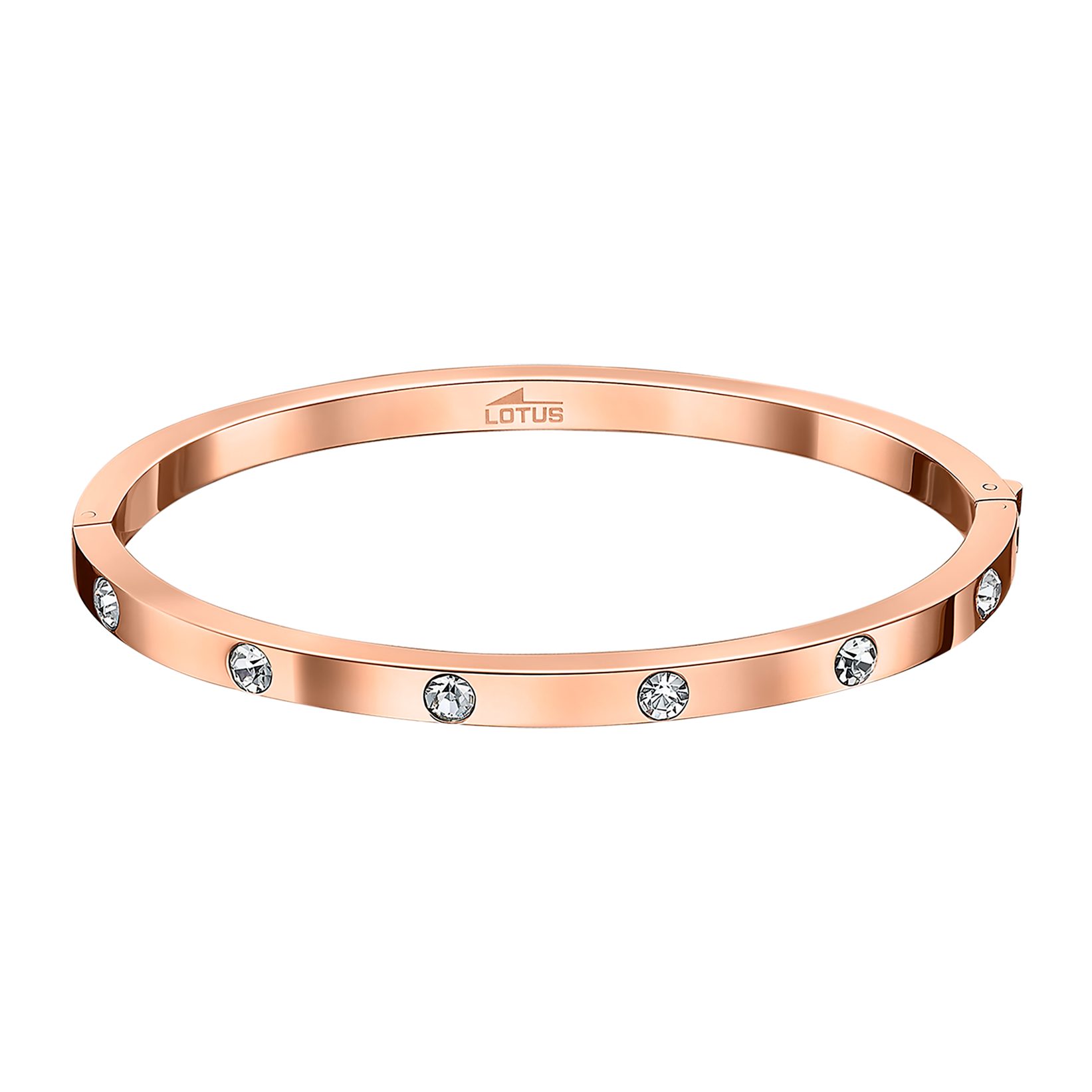 Lotus Armreif Ionic, mit Glasstein