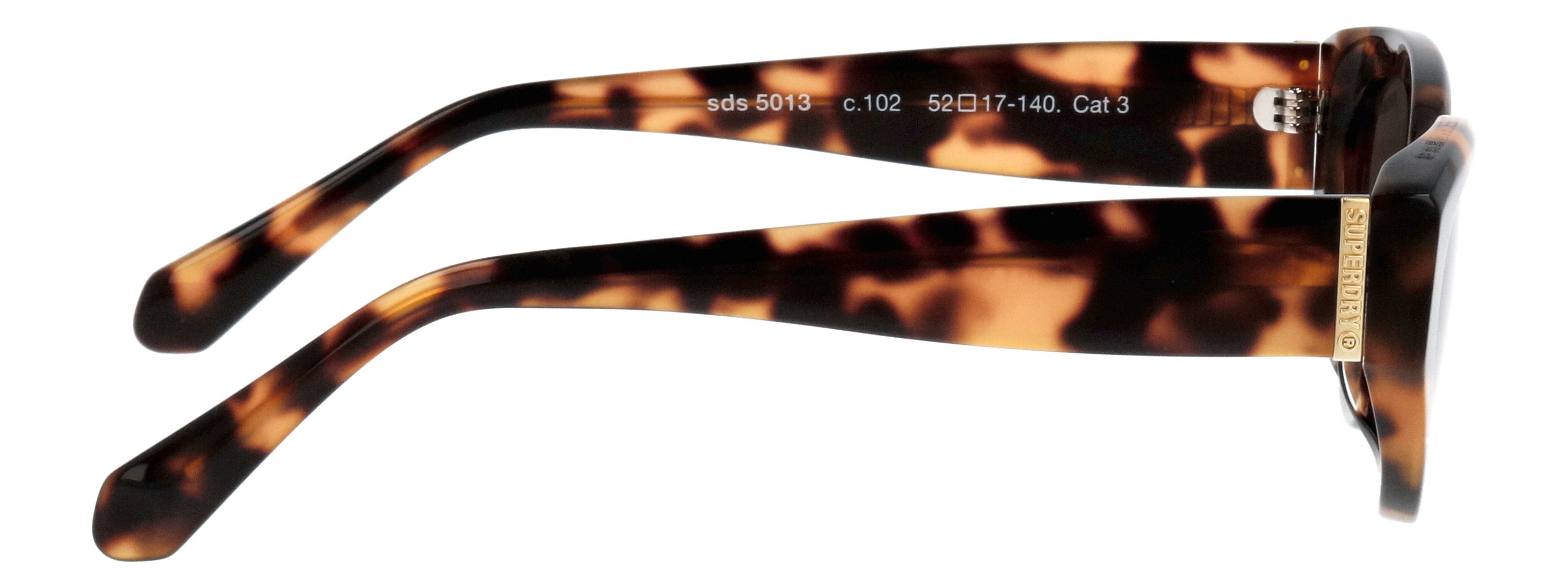 Superdry Sonnenbrille Modell 996078 Form CatEye, Logoschriftzug auf Bügel, Kunststofffassung – Bild 4 von 4