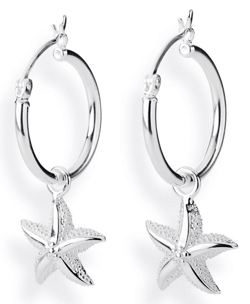 Heartbreaker Einhänger für Ohrschmuck Seestern Silber