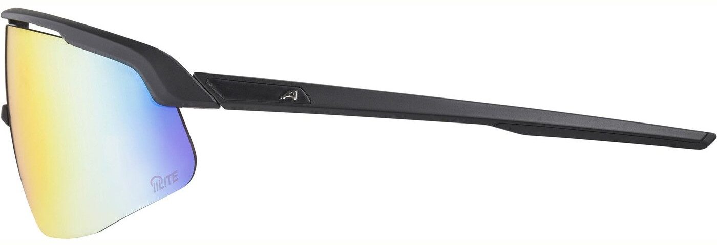 Alpina Sports Sonnenbrille TURBO PRO Q-LITE black-white-red matt