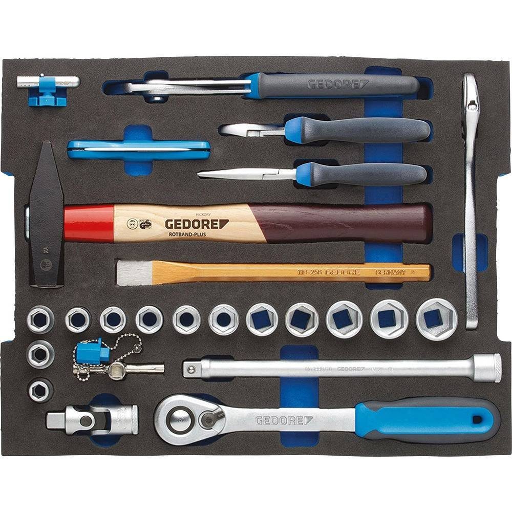 Gedore Werkzeugset Sortiment Handwerker in 2/2 L-BOXX 136 Modul | Werkzeug-Sets