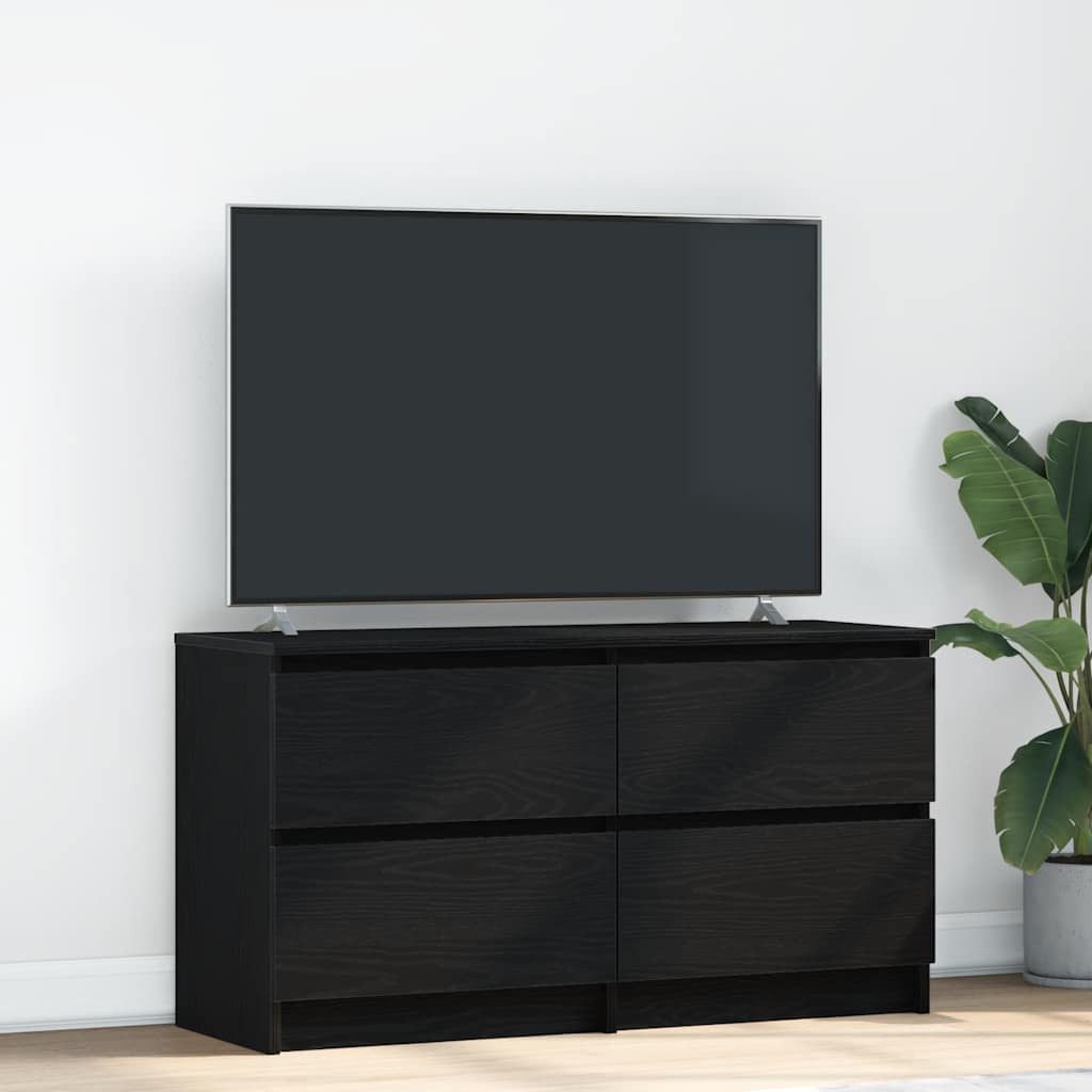 vidaXL TV-Schrank TV-Schrank Schwarz 100x35x54 cm günstig online kaufen