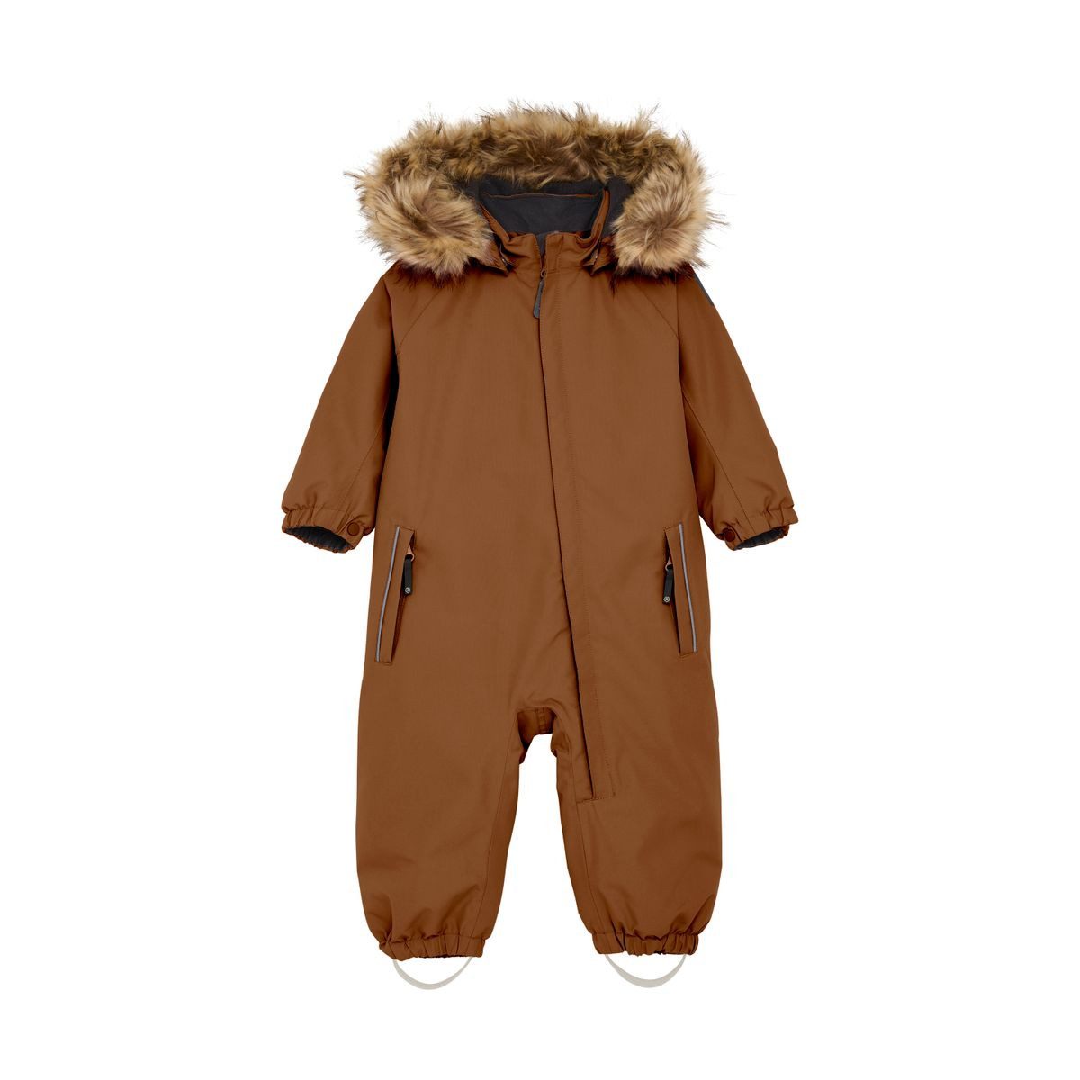 COLOR KIDS Schneeoverall Baby Coverall W. Fake Fur 742130 Warmer, atmungsaktiver Schneeanzug mit hoher Wassersäule und