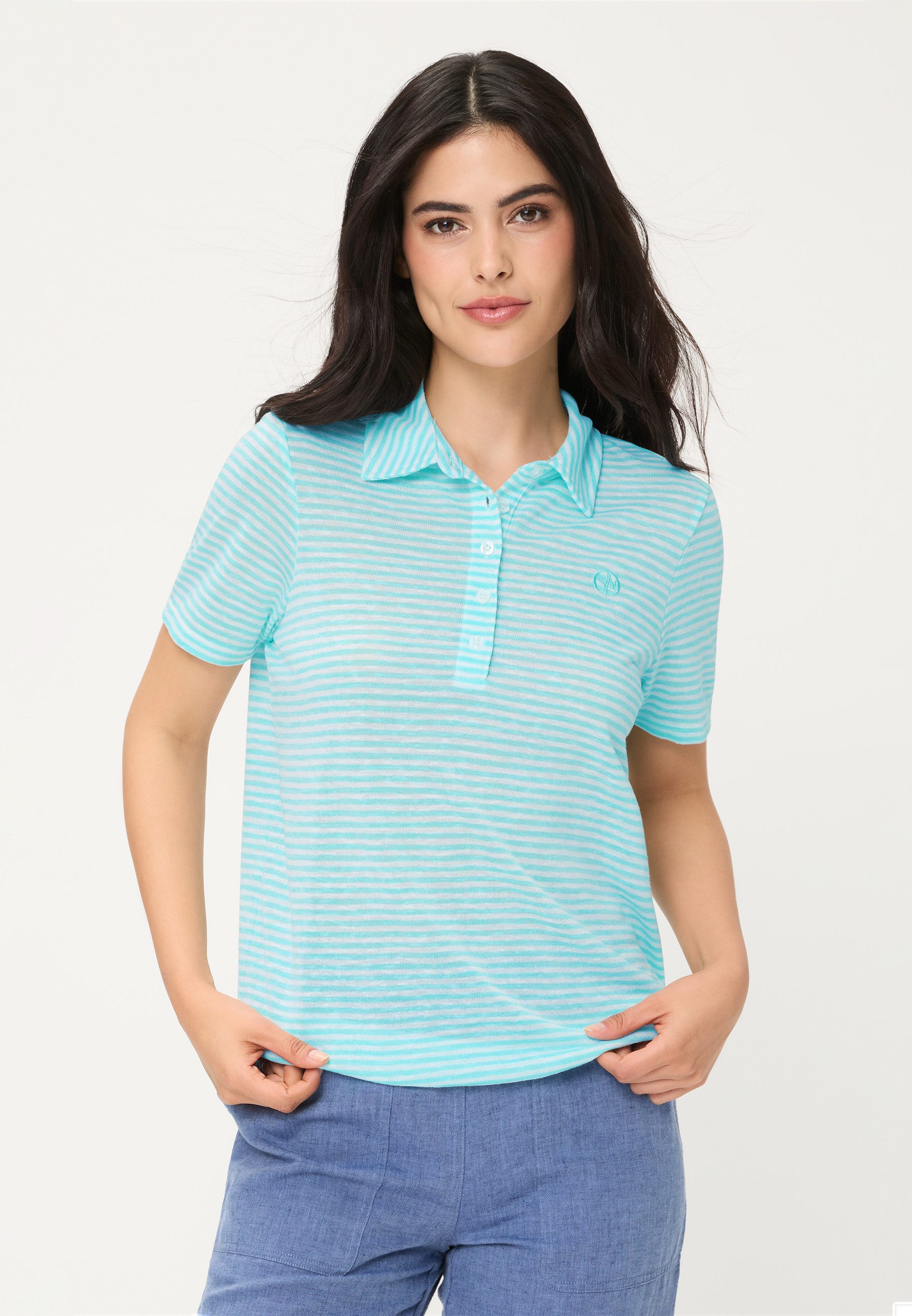 Olsen T-Shirt mit Streifendessin