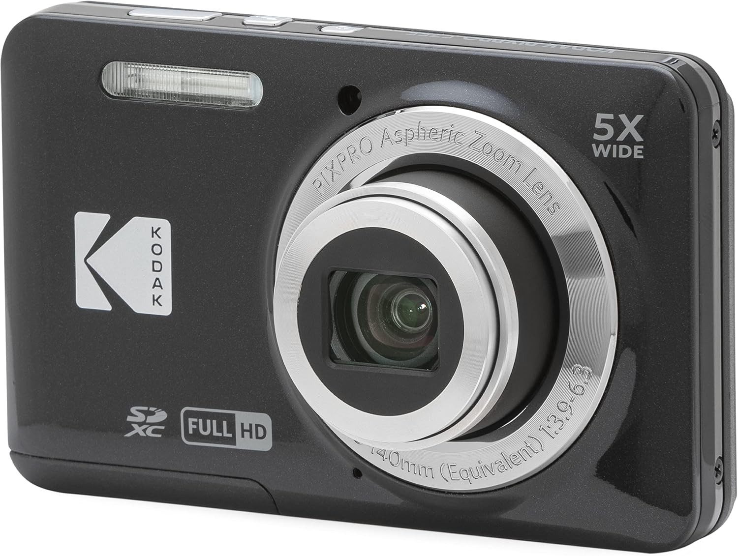 Pixpro FZ55 - 16 Megapixel - 5X optischer Zoom - 2.7 LCD-Monitor Vollformat-Digitalkamera