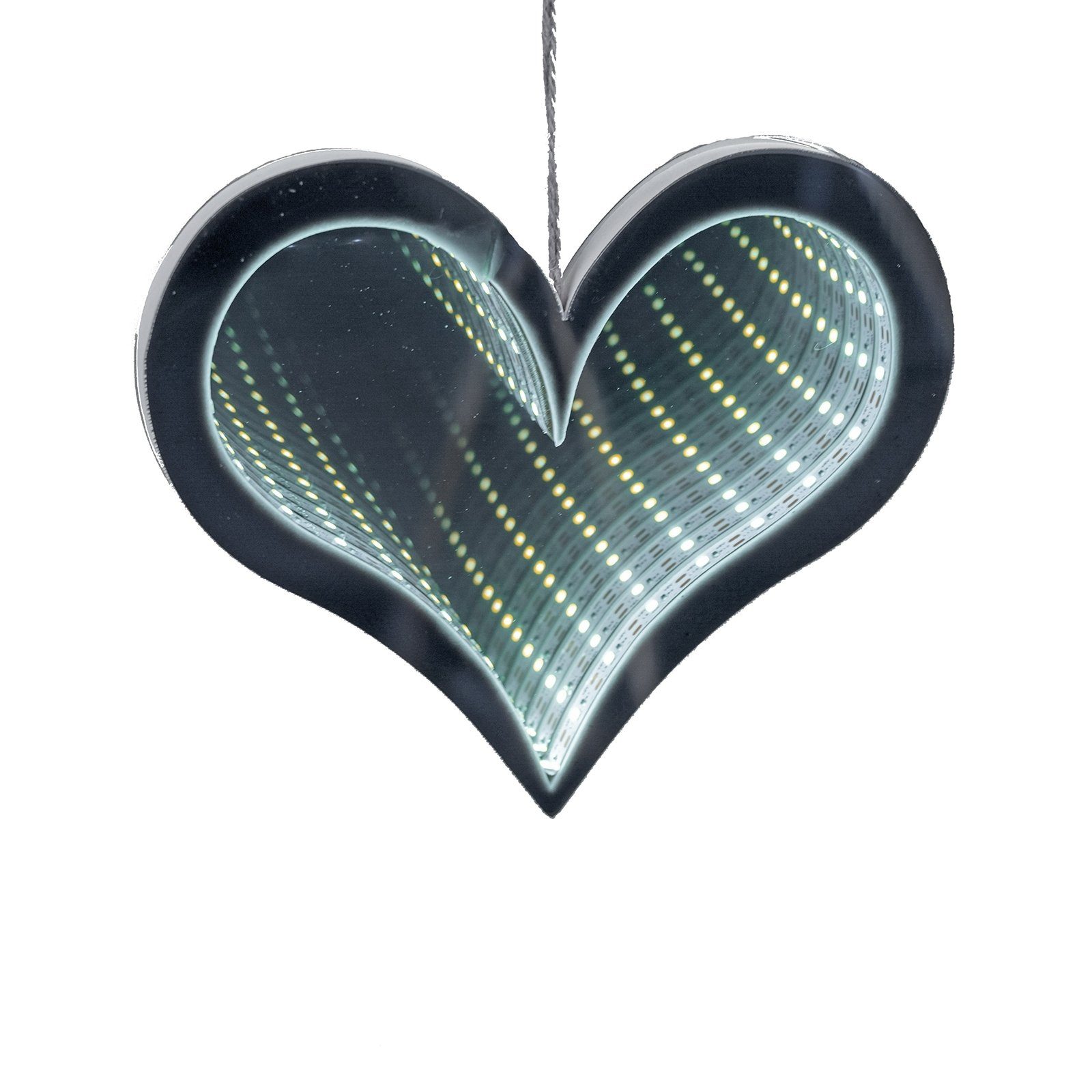 formano LED Dekolicht Deko Hänger Herz mit Beleuchtung, Ein-/Ausschalter, L günstig online kaufen