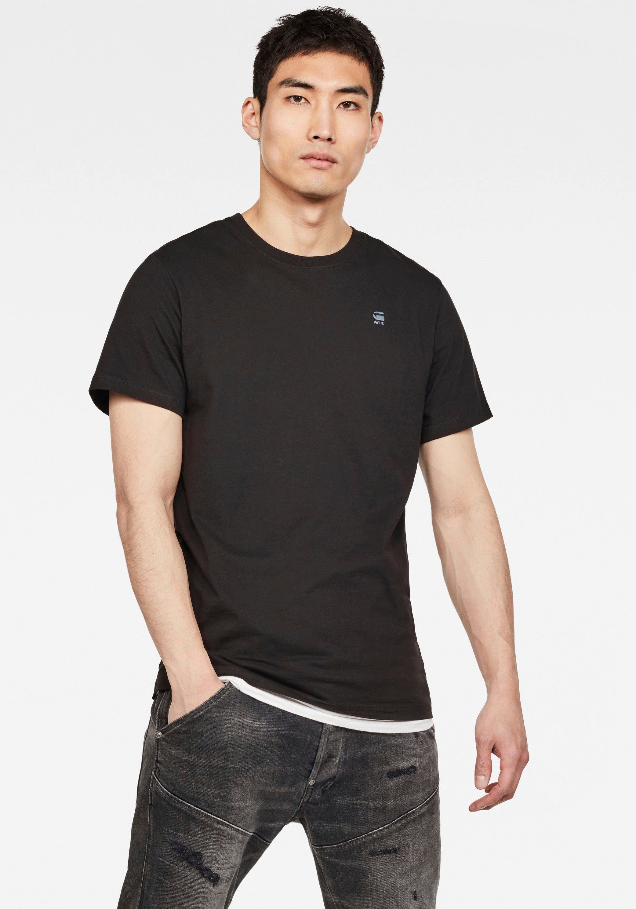 G-Star RAW T-Shirt Base-S T-Shirt schwarz