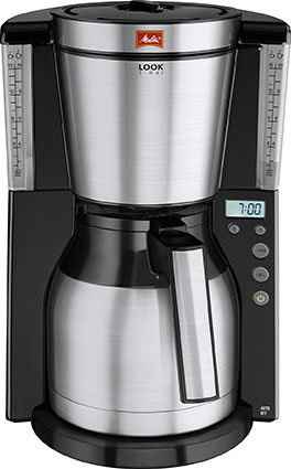 Melitta Filterkaffeemaschine Look® Therm Timer 1011-16, 1,25l Kaffeekanne, Papierfilter 1x4, mit Thermkanne und Timerfunktion