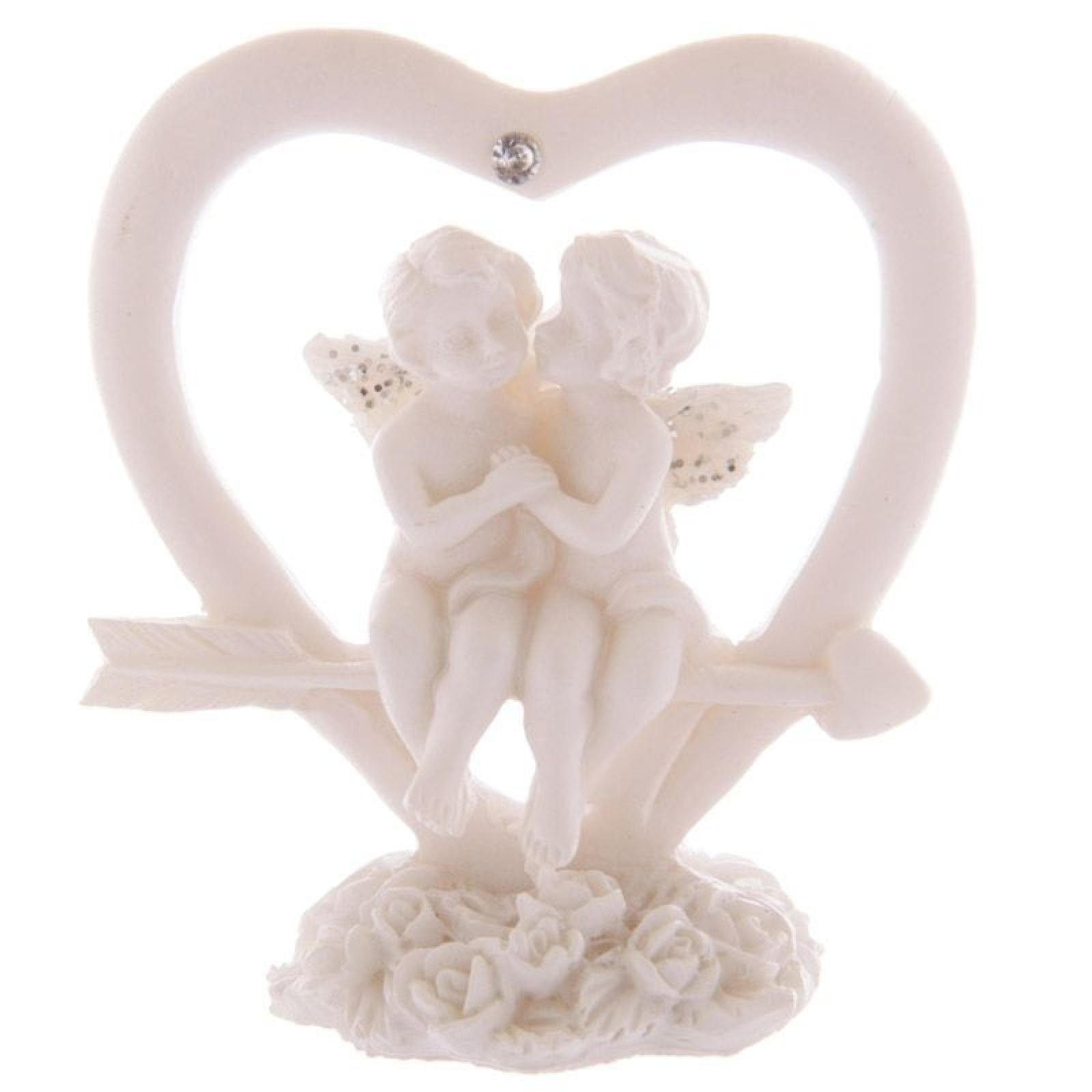 Puckator Dekoobjekt Herz in Cupidos (pro sitzend Stück) Liebesengelchen
