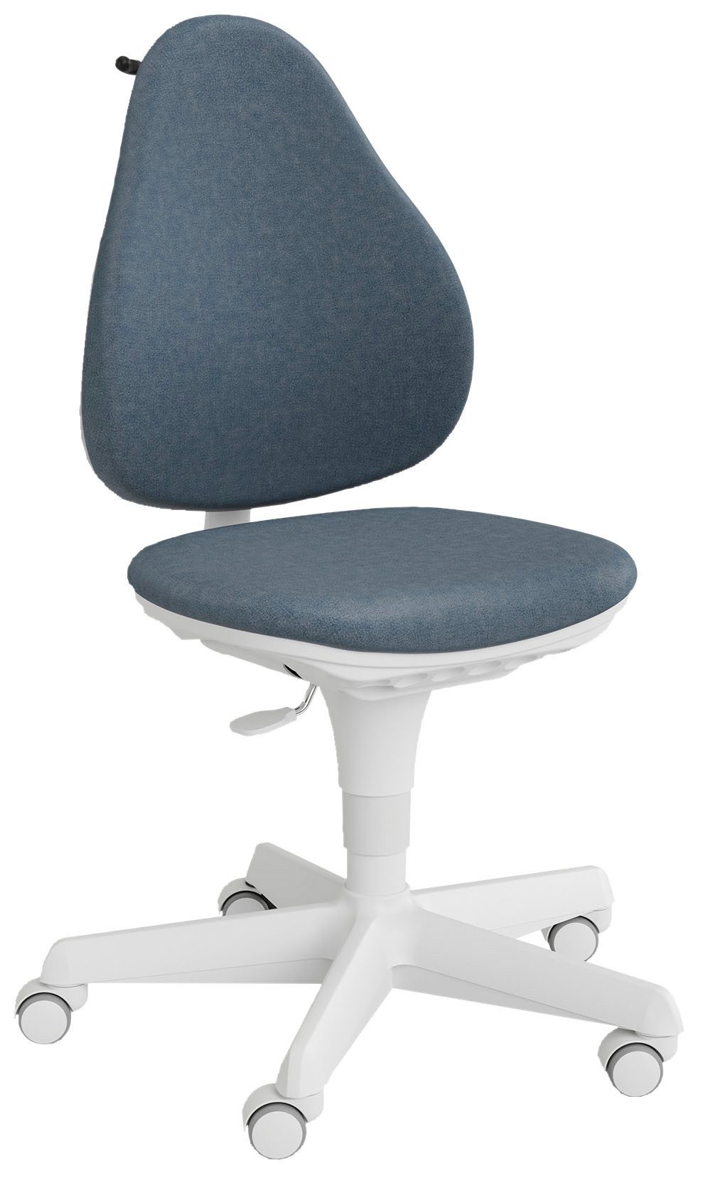 PAIDI Büromöbel-Set Kinderschreibtisch & Drehstuhl in Weiß, mitwachsend & ergonomisch, (Spar-Set, 130x70 cm Schülerschreibtisch, Kinderstuhl in Blau/Rosa), stufenlos höhenverstellbar, neigbare Tischplatte, Schulstarter-Set