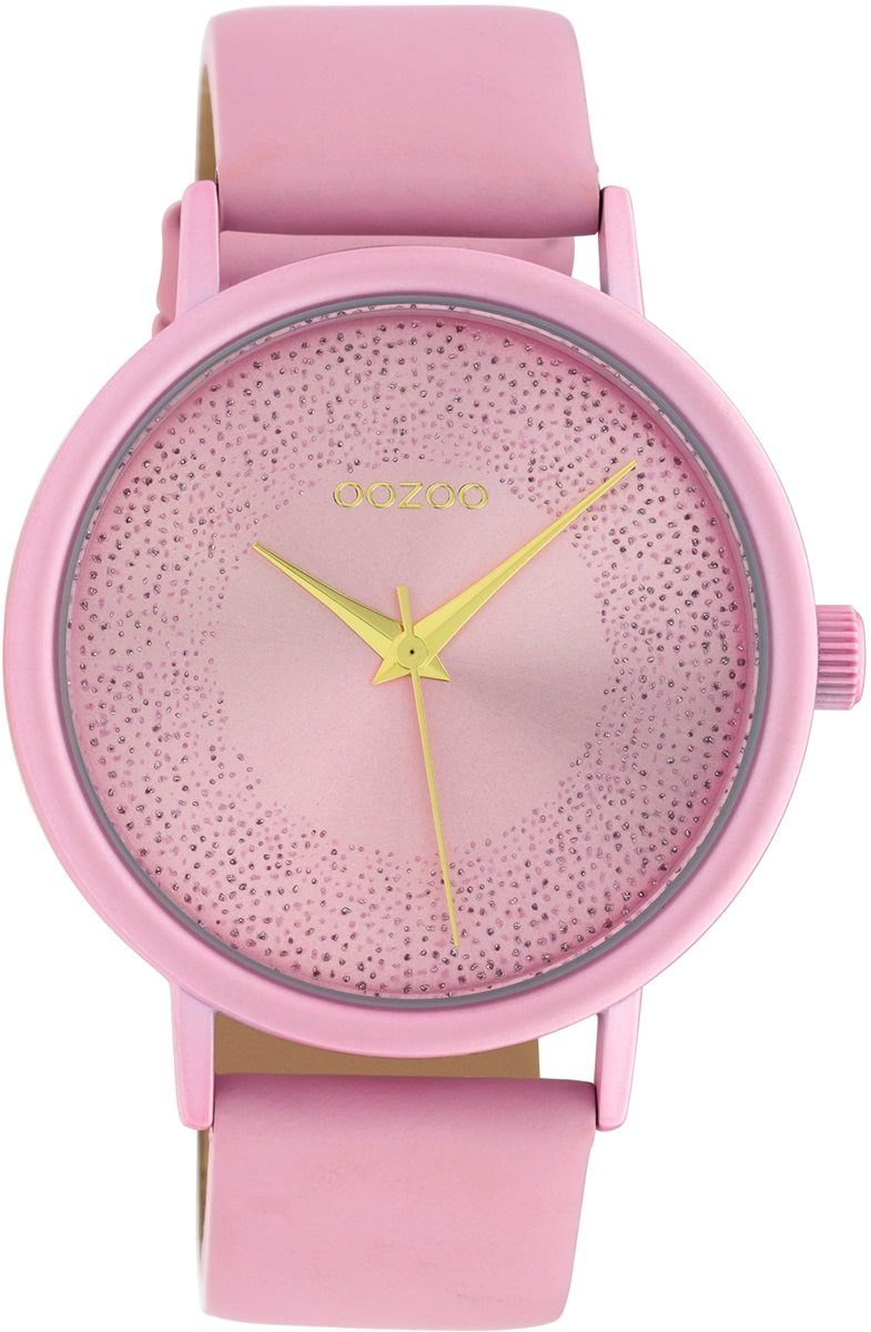 Quarzuhr Oozoo Damen Armbanduhr rosa