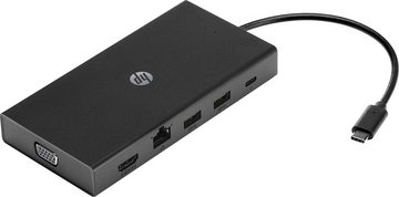 HP USB-C-Reisehub mit mehreren Anschlüssen Adapter zu 3,5-mm-Klinke, USB 2.0, VGA