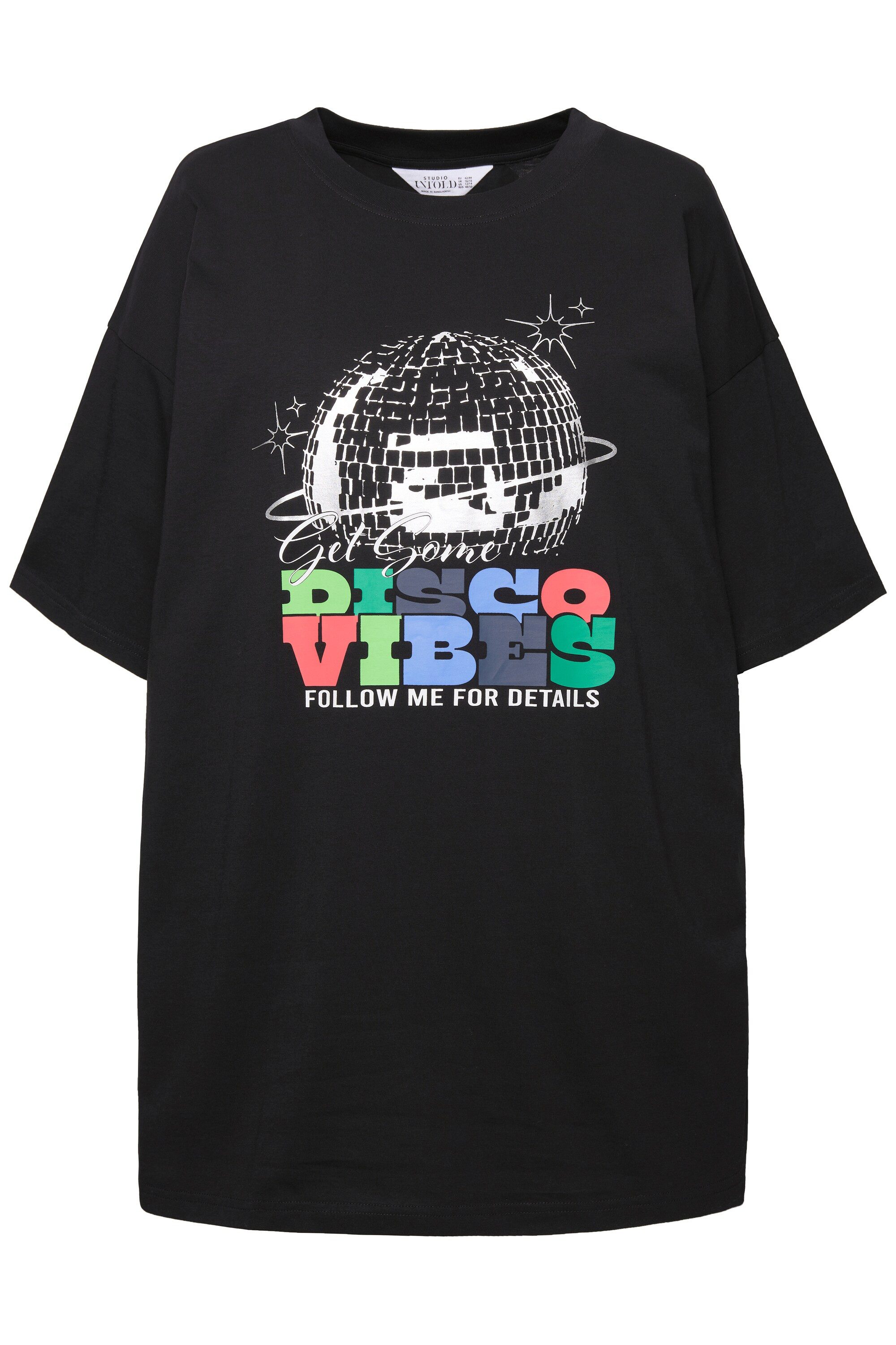 Studio Untold T-Shirt Oversized-Shirt Vintage-Print Rundhals günstig online kaufen