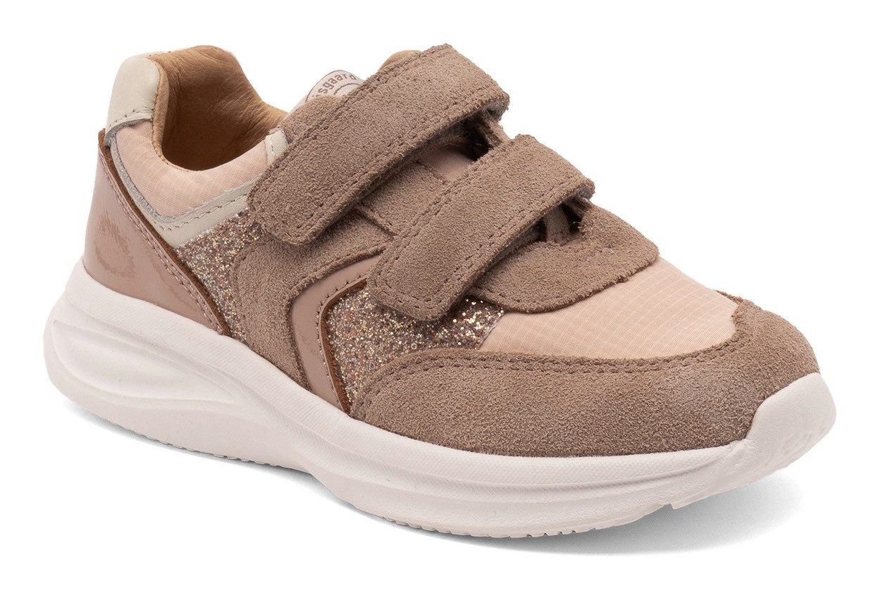 Bisgaard yuki glitter Weite: normal Sneaker, Freizeitschuh, Mädchen Schuh mit Klett, Größenschablone zum Download