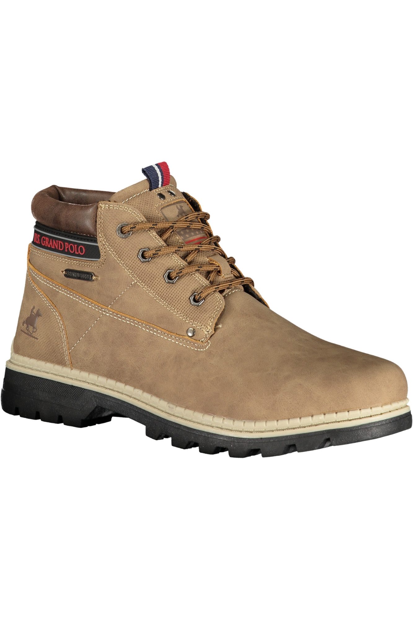 U.S. Polo Stiefelette Elegante braune Stiefeletten für Herren mit