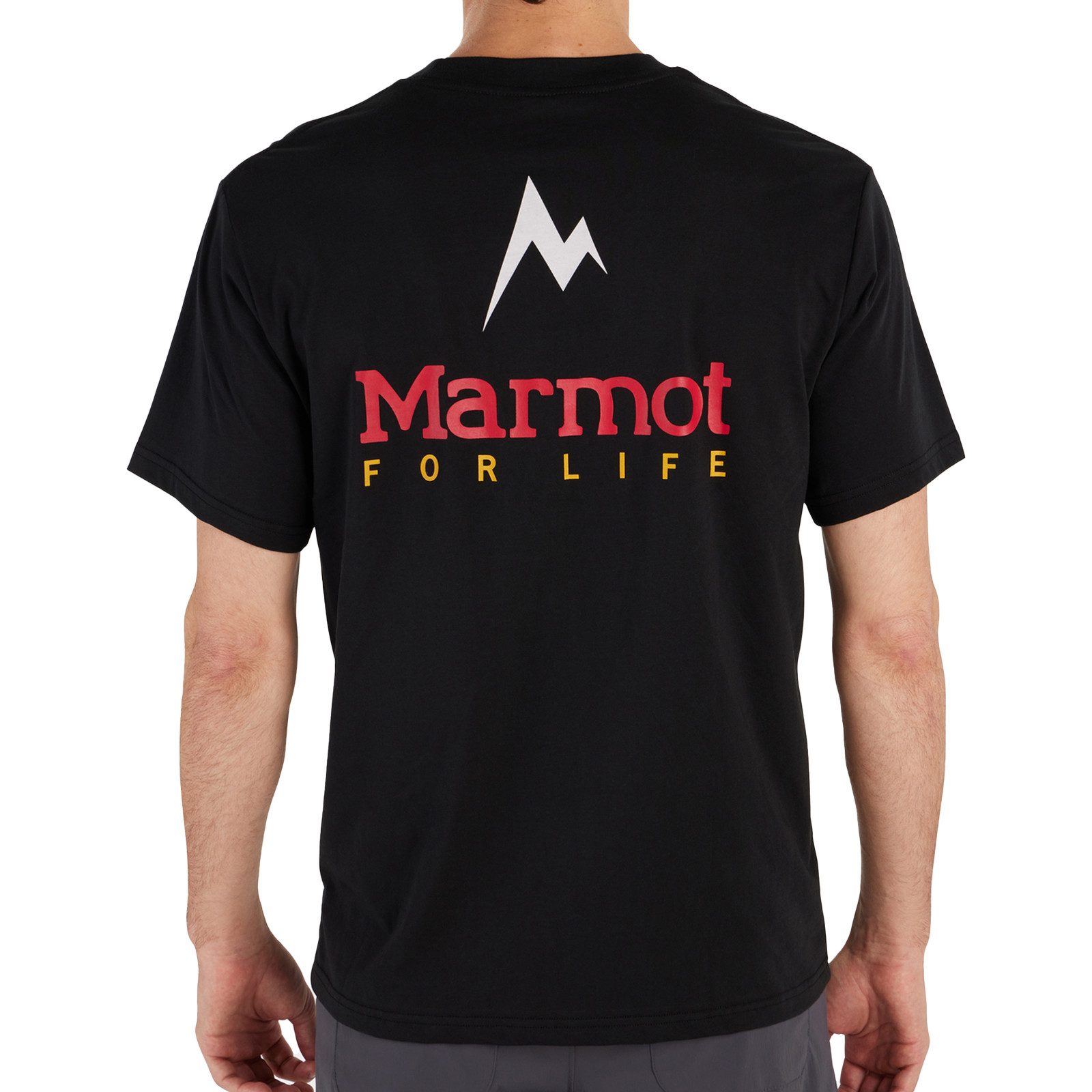 Marmot T-Shirt Marmot for Life SS T-Shirt mit Marken-Logo