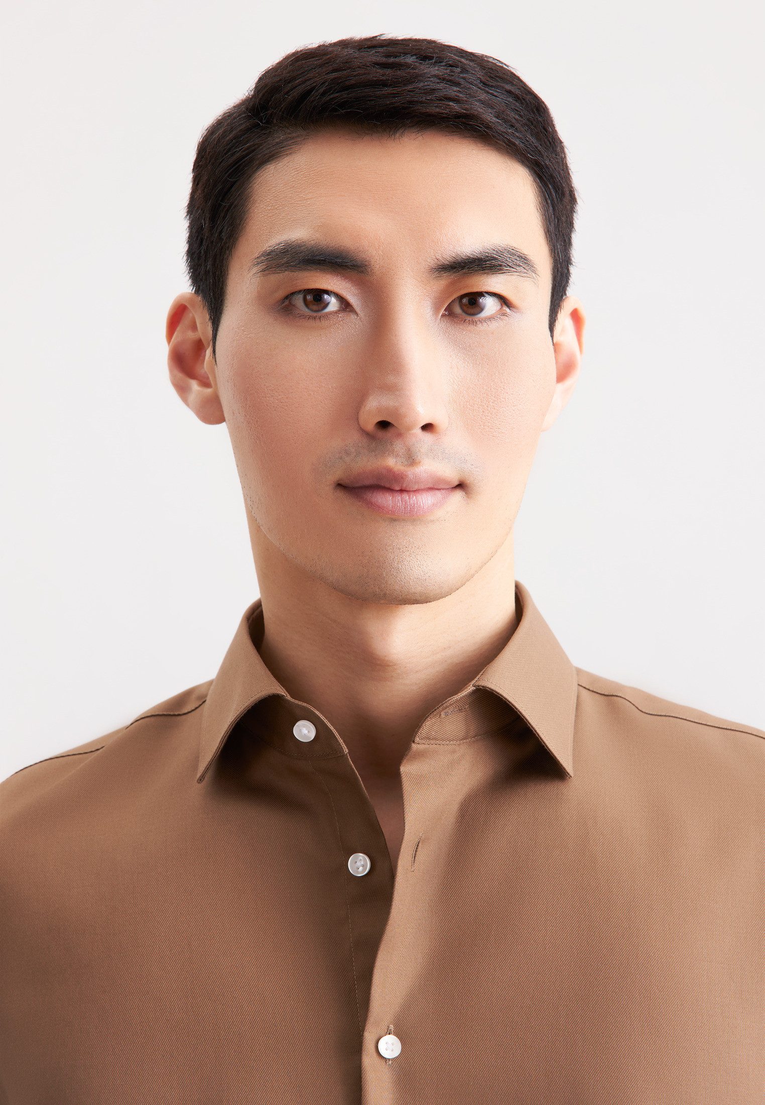 seidensticker Businesshemd Schwarze Rose Slim 1/1 Kentkragen Uni