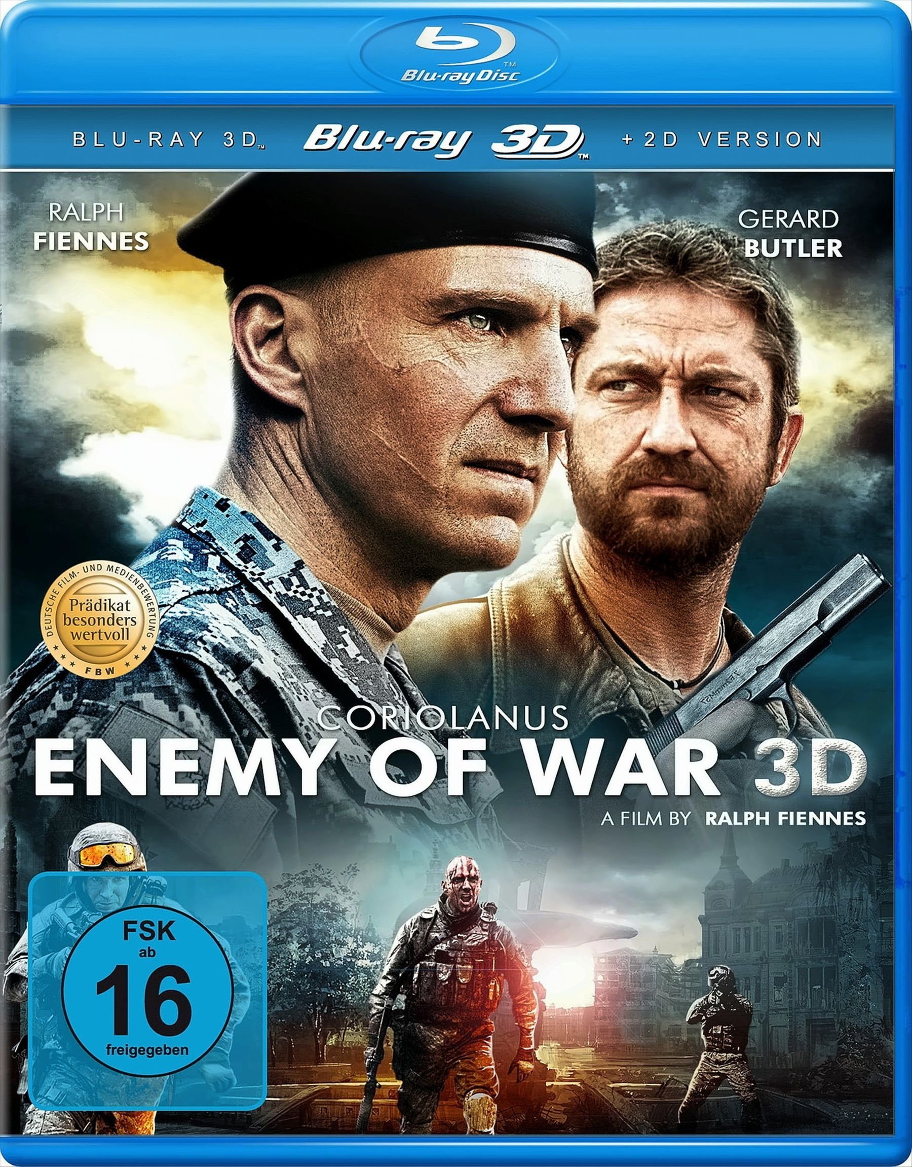 PLAION Blu-ray Coriolanus - Enemy of War 3D